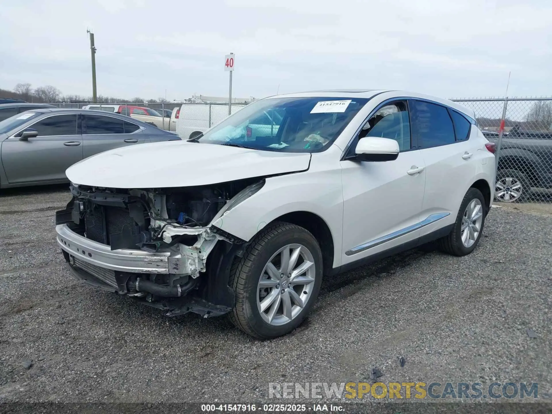 2 fotografías del automóvil dañado 5J8TC2H34ML002726 ACURA RDX 2021