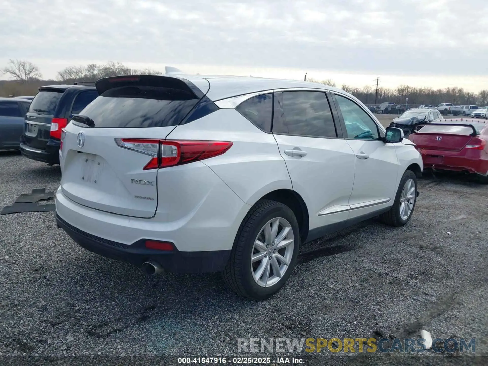 4 fotografías del automóvil dañado 5J8TC2H34ML002726 ACURA RDX 2021