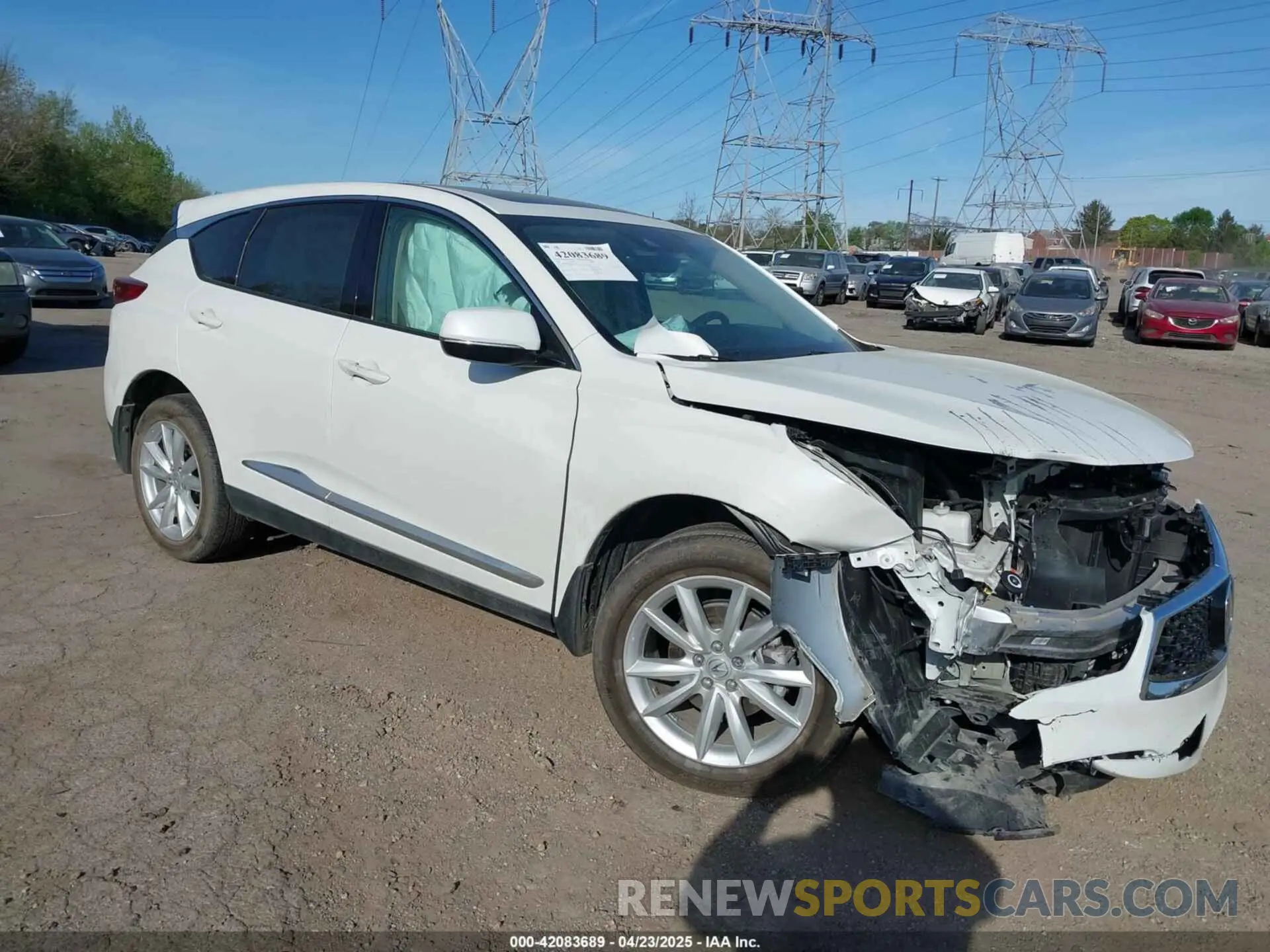 1 fotografías del automóvil dañado 5J8TC2H34ML006369 ACURA RDX 2021
