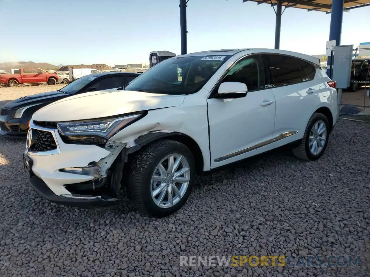 1 fotografías del automóvil dañado 5J8TC2H35ML001987 ACURA RDX 2021