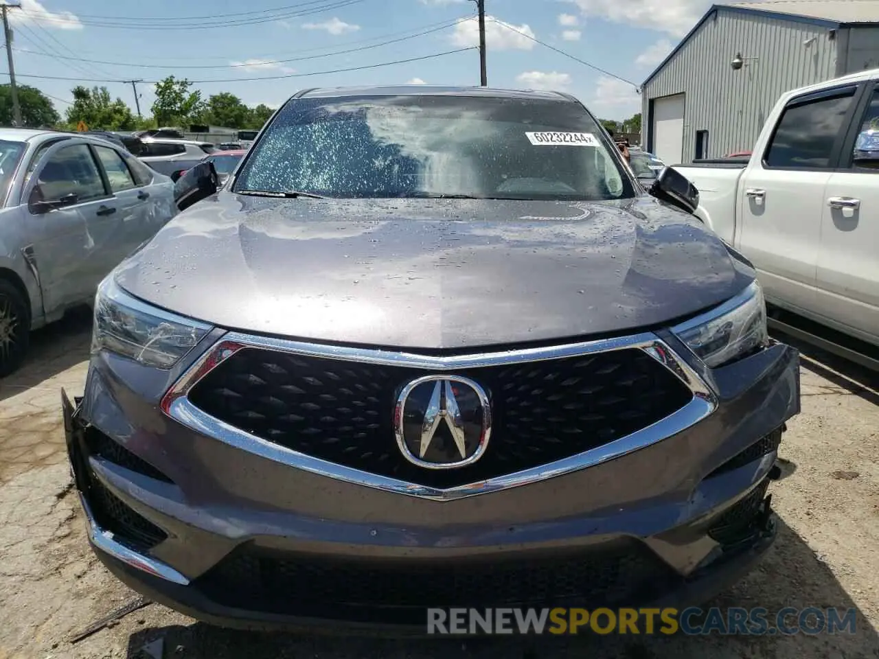 5 fotografías del automóvil dañado 5J8TC2H38ML002535 ACURA RDX 2021