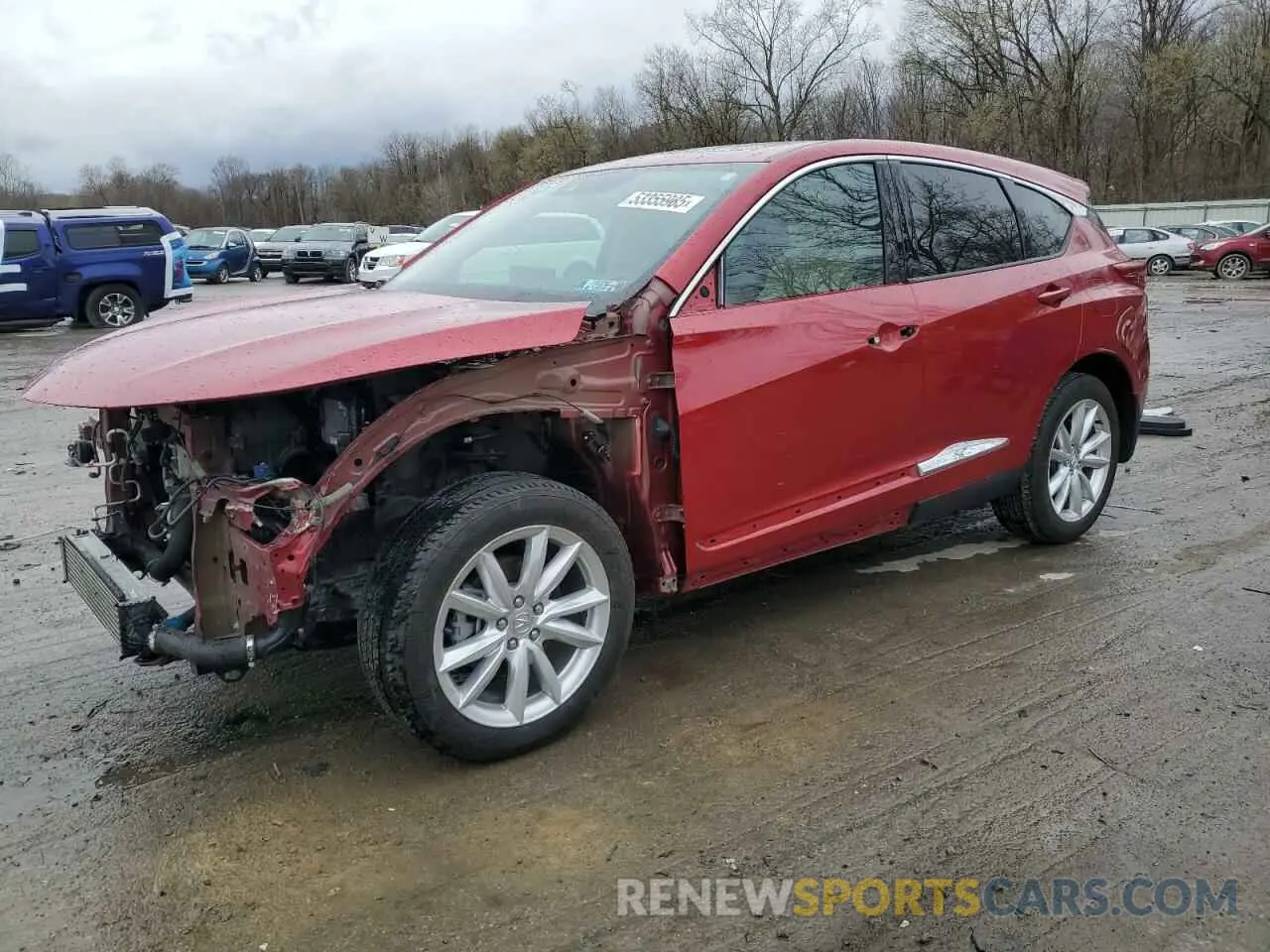 1 fotografías del automóvil dañado 5J8TC2H38ML027807 ACURA RDX 2021