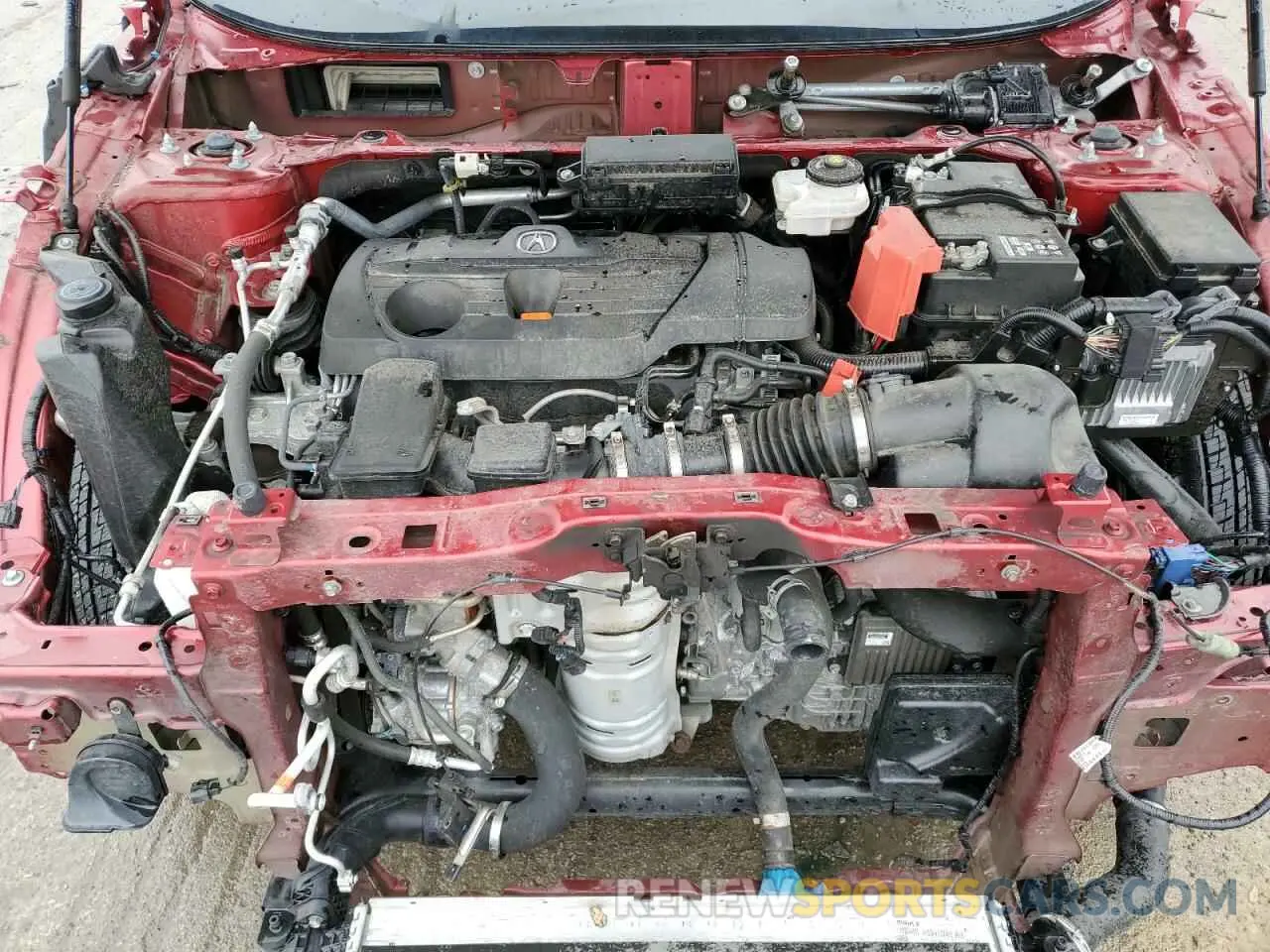 12 fotografías del automóvil dañado 5J8TC2H38ML027807 ACURA RDX 2021