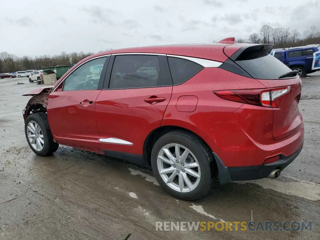 2 fotografías del automóvil dañado 5J8TC2H38ML027807 ACURA RDX 2021