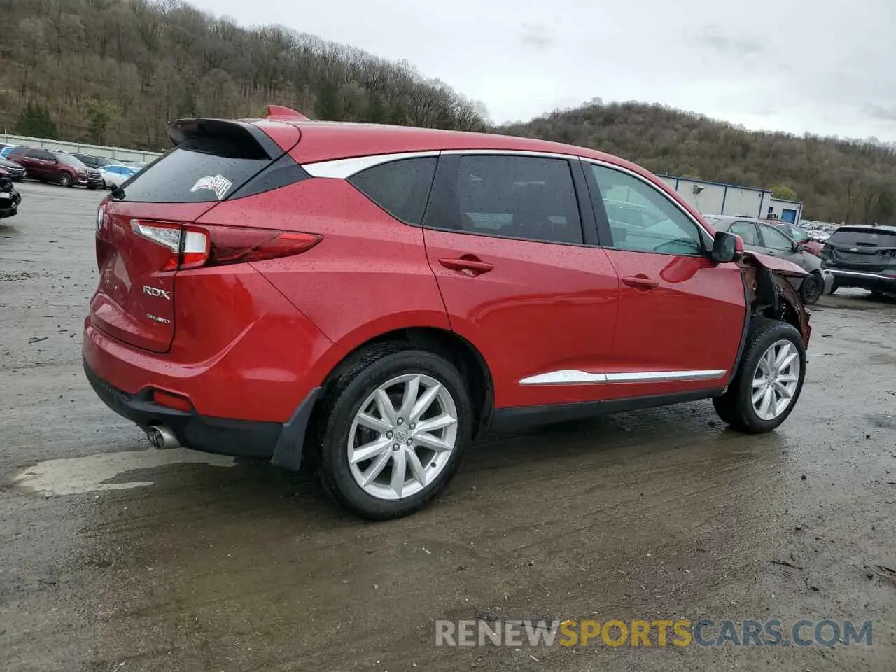 3 fotografías del automóvil dañado 5J8TC2H38ML027807 ACURA RDX 2021
