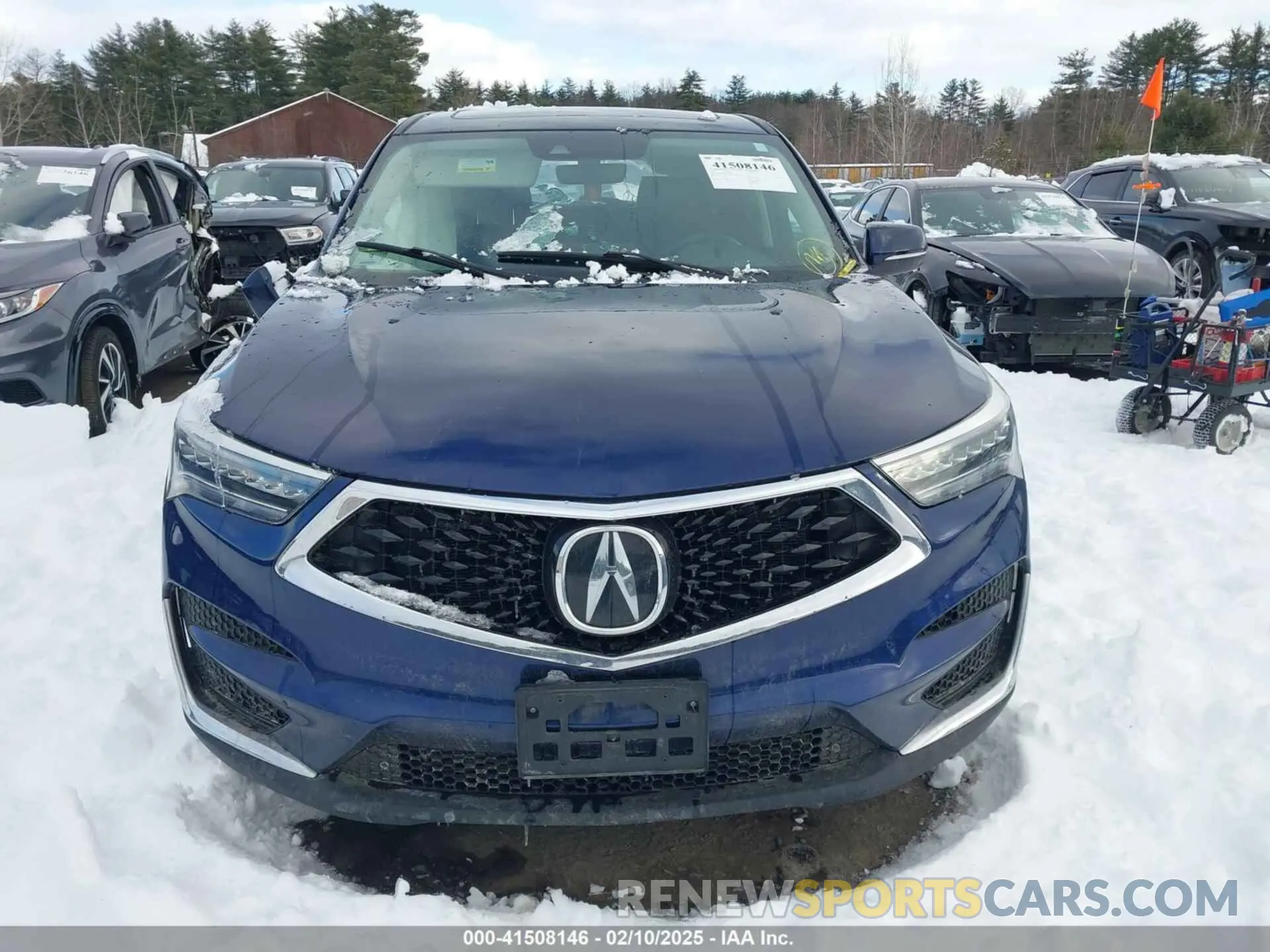 12 fotografías del automóvil dañado 5J8TC2H39ML001975 ACURA RDX 2021
