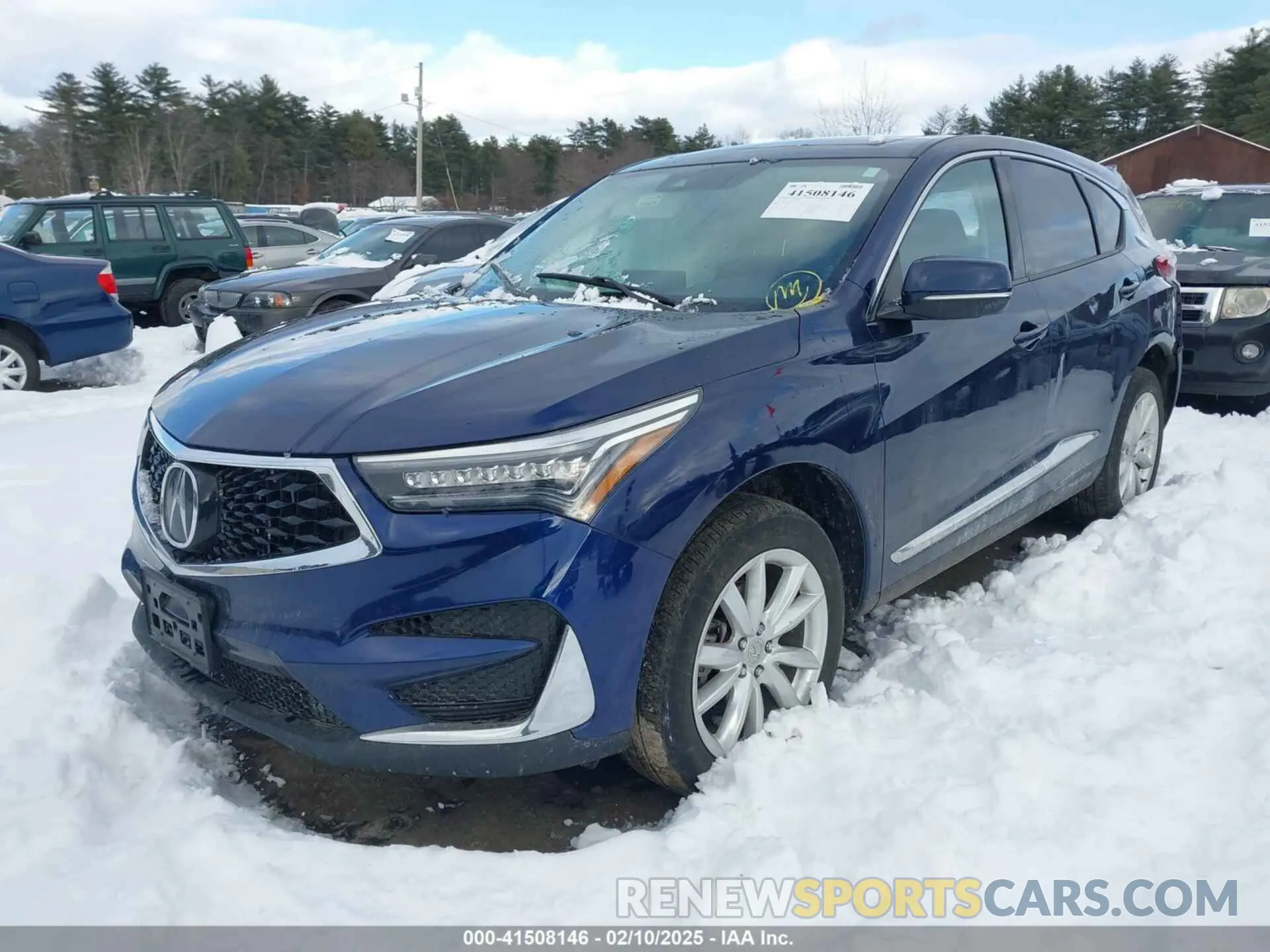 2 fotografías del automóvil dañado 5J8TC2H39ML001975 ACURA RDX 2021