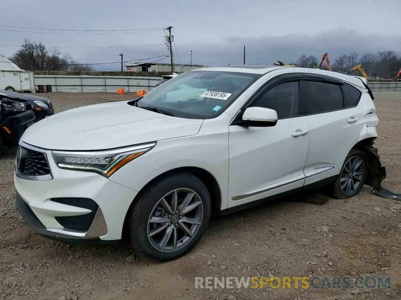 1 fotografías del automóvil dañado 5J8TC2H51ML046667 ACURA RDX 2021