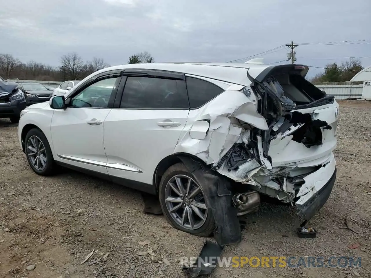 2 fotografías del automóvil dañado 5J8TC2H51ML046667 ACURA RDX 2021