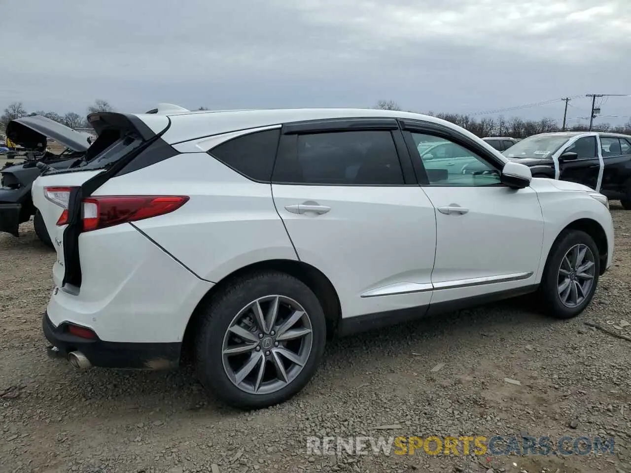 3 fotografías del automóvil dañado 5J8TC2H51ML046667 ACURA RDX 2021