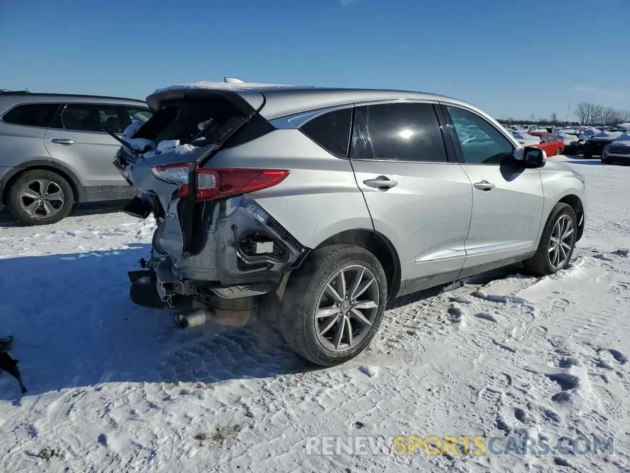 3 fotografías del automóvil dañado 5J8TC2H52ML015217 ACURA RDX 2021