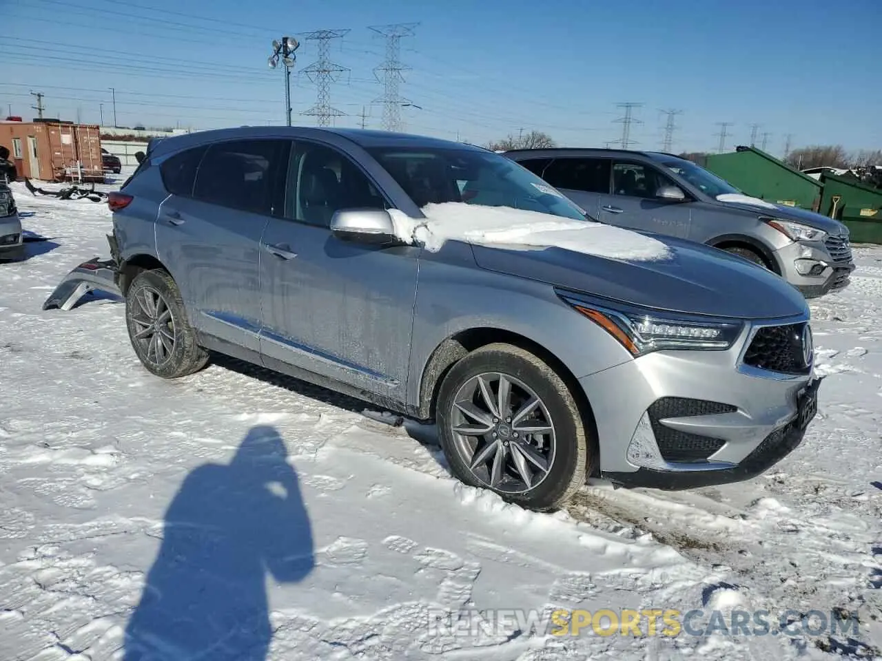 4 fotografías del automóvil dañado 5J8TC2H52ML015217 ACURA RDX 2021