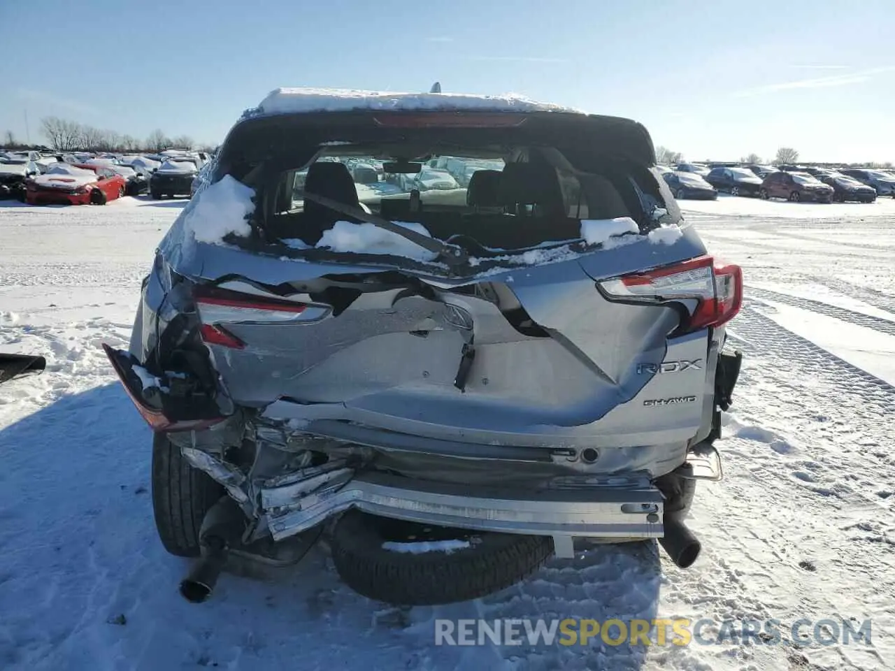 6 fotografías del automóvil dañado 5J8TC2H52ML015217 ACURA RDX 2021