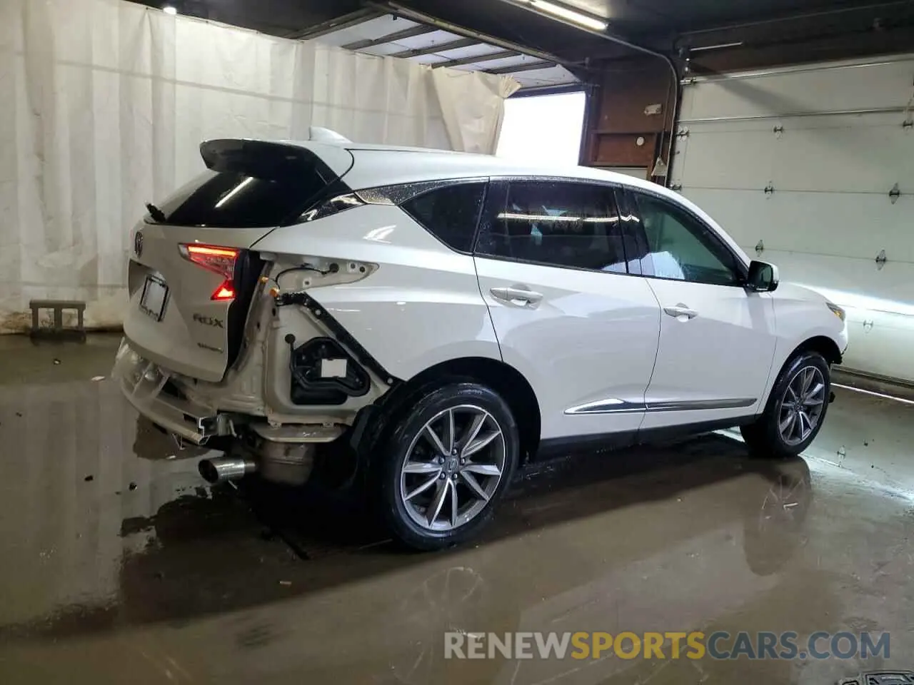 3 fotografías del automóvil dañado 5J8TC2H53ML009698 ACURA RDX 2021