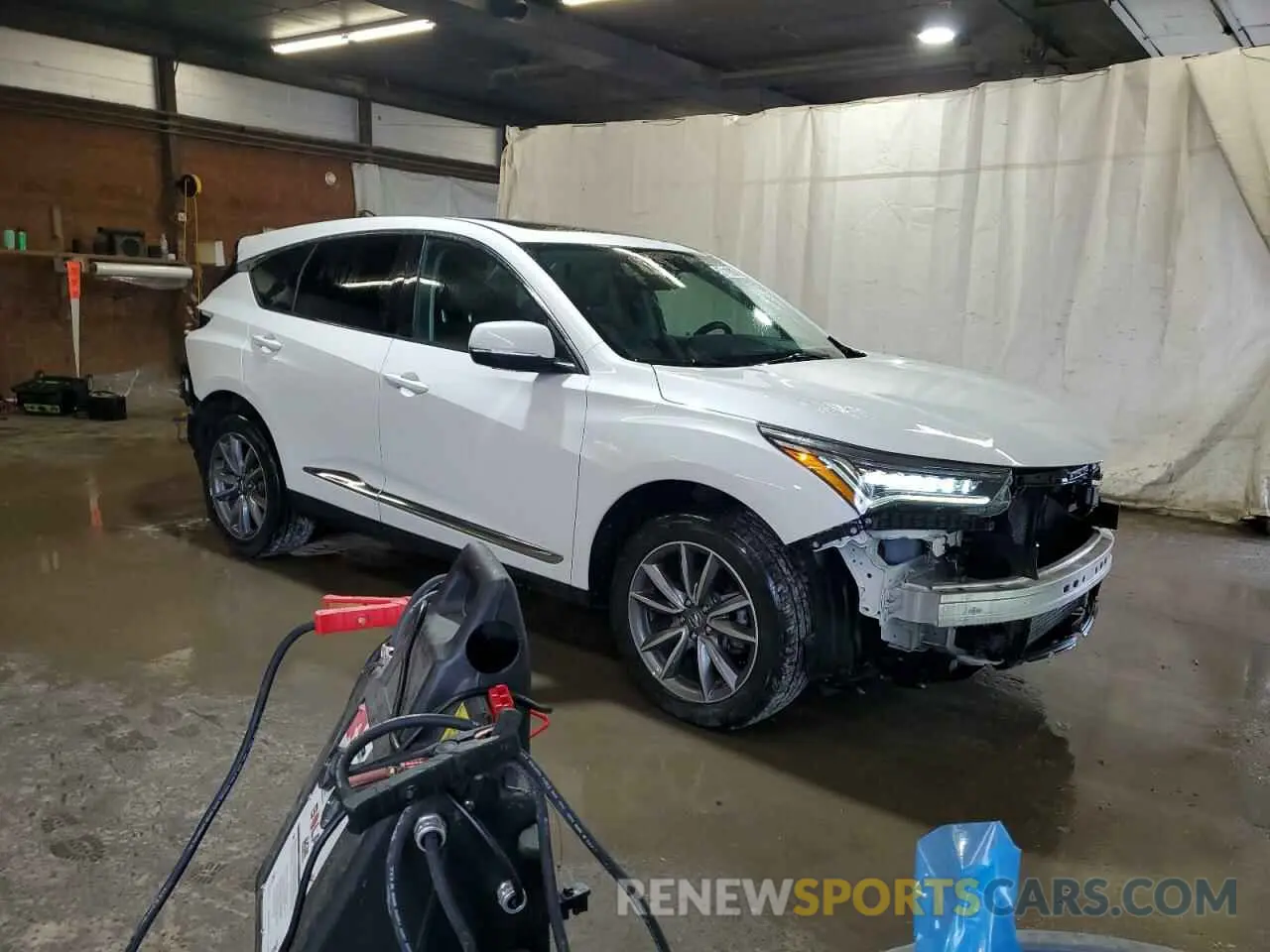 4 fotografías del automóvil dañado 5J8TC2H53ML009698 ACURA RDX 2021