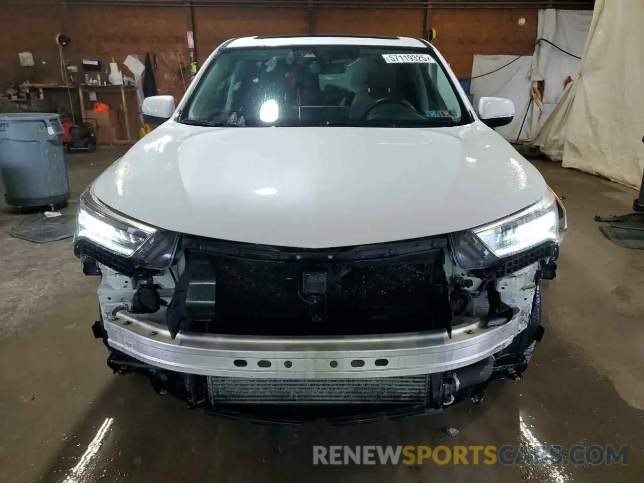 5 fotografías del automóvil dañado 5J8TC2H53ML009698 ACURA RDX 2021