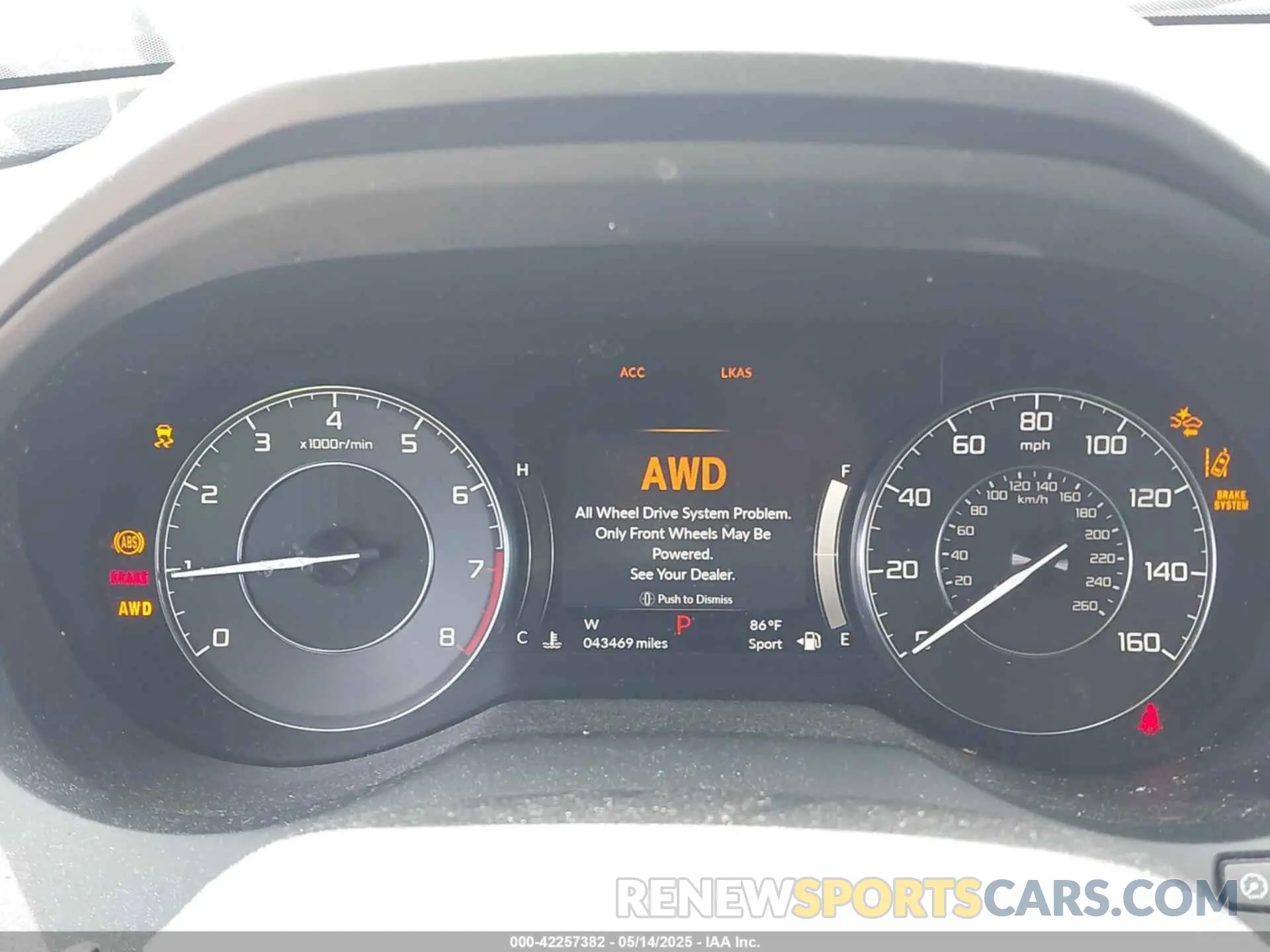 7 fotografías del automóvil dañado 5J8TC2H53ML047254 ACURA RDX 2021