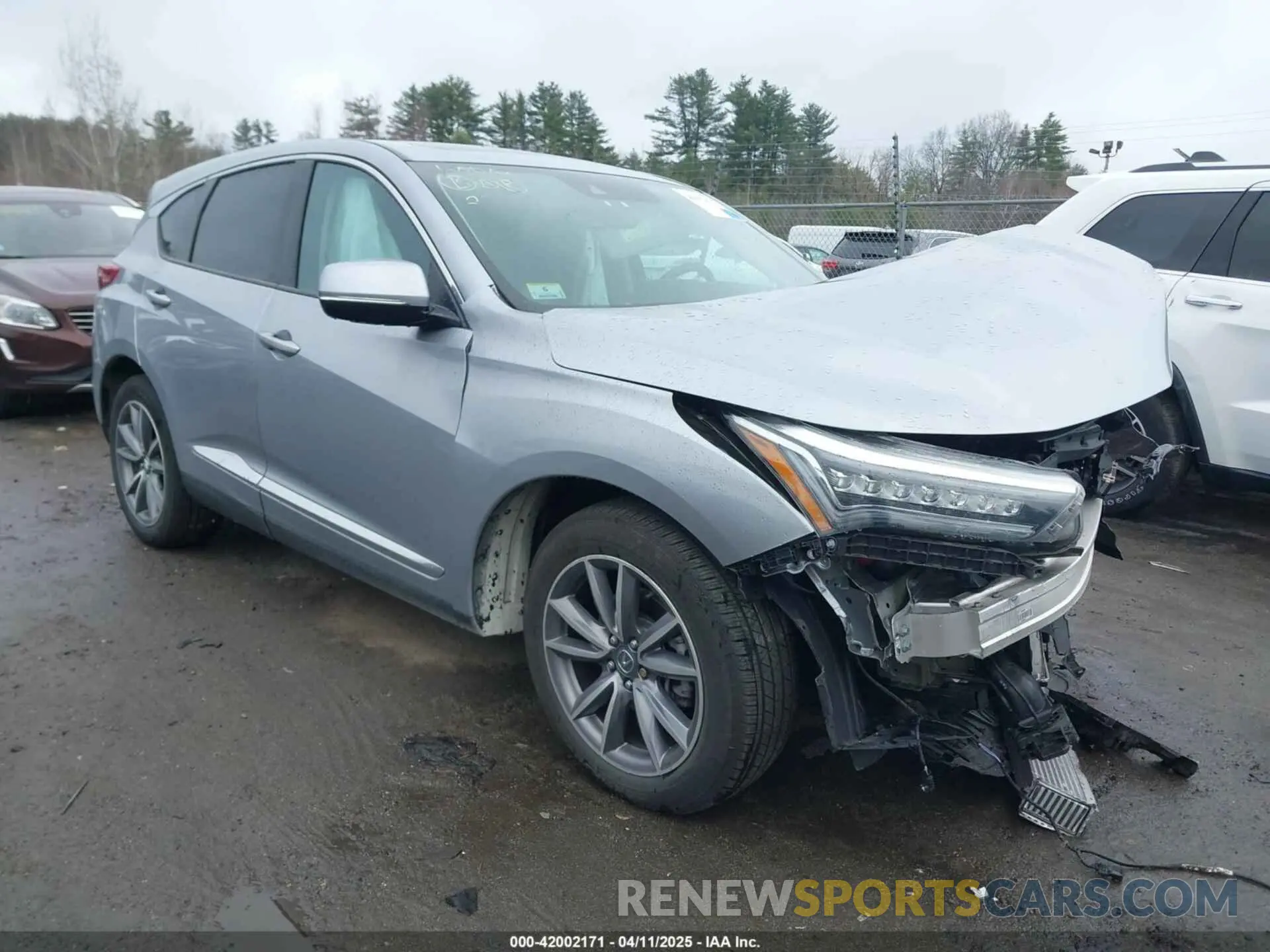 1 fotografías del automóvil dañado 5J8TC2H54ML028017 ACURA RDX 2021