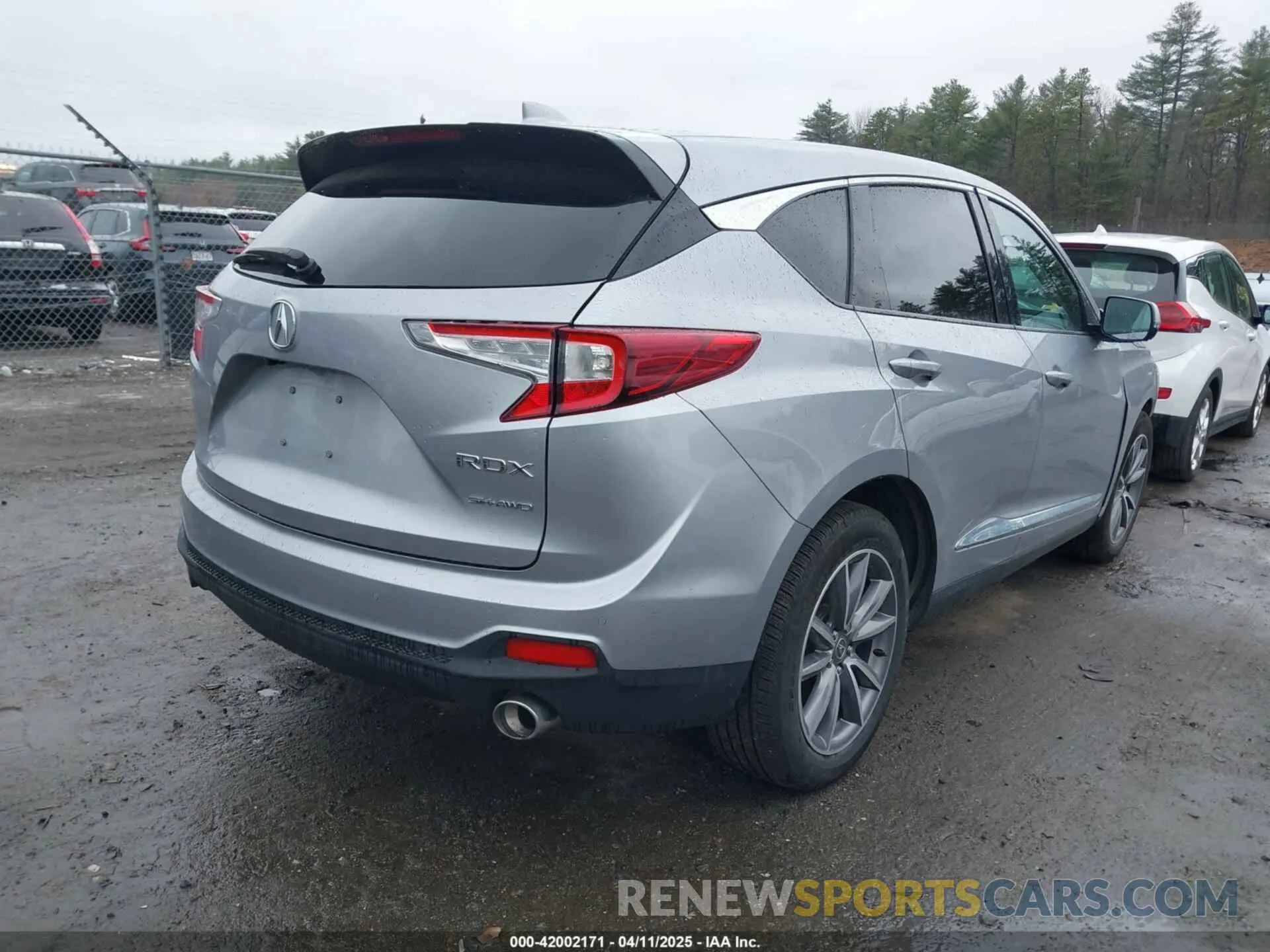 4 fotografías del automóvil dañado 5J8TC2H54ML028017 ACURA RDX 2021