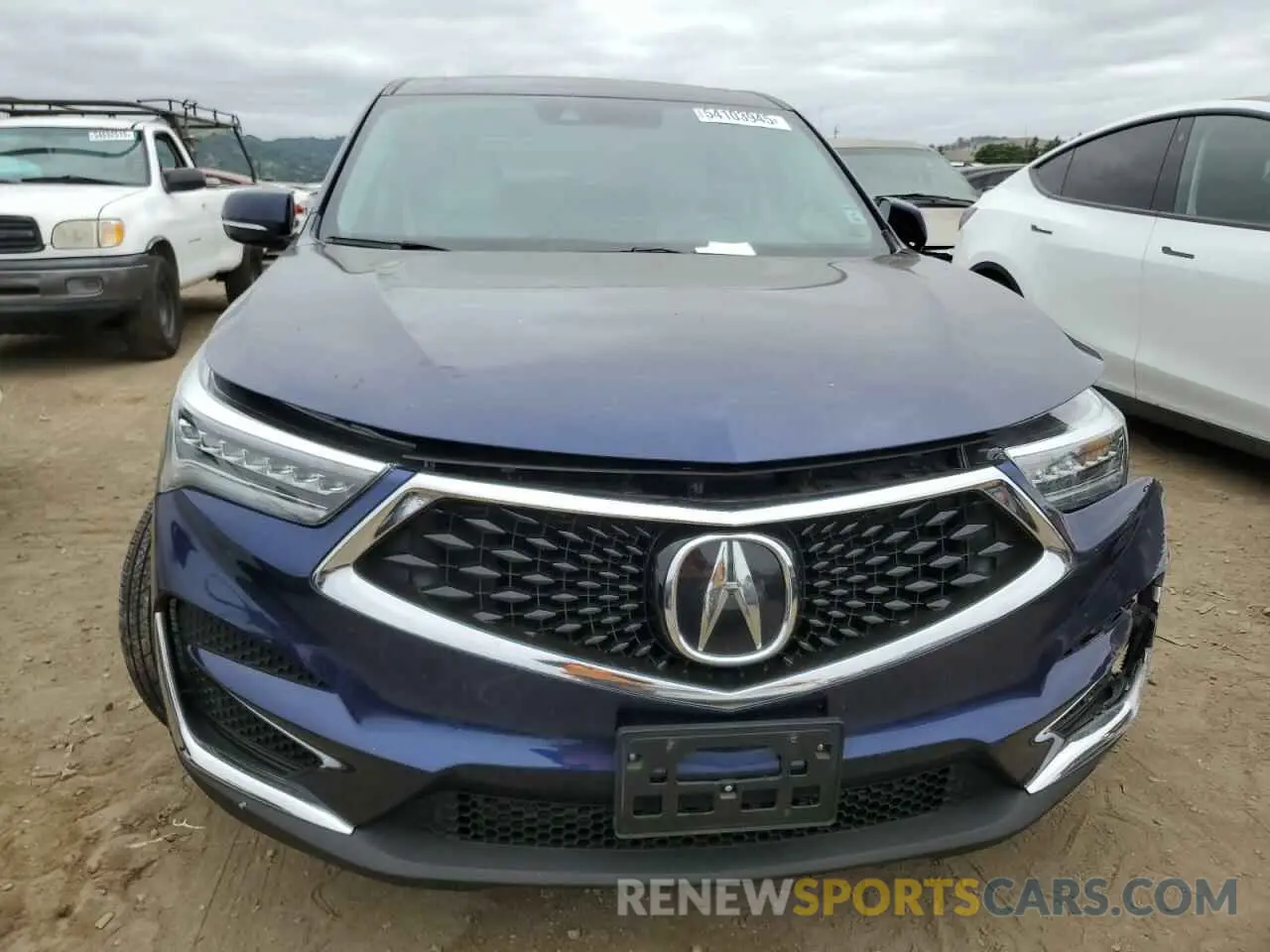 5 fotografías del automóvil dañado 5J8TC2H55ML020895 ACURA RDX 2021
