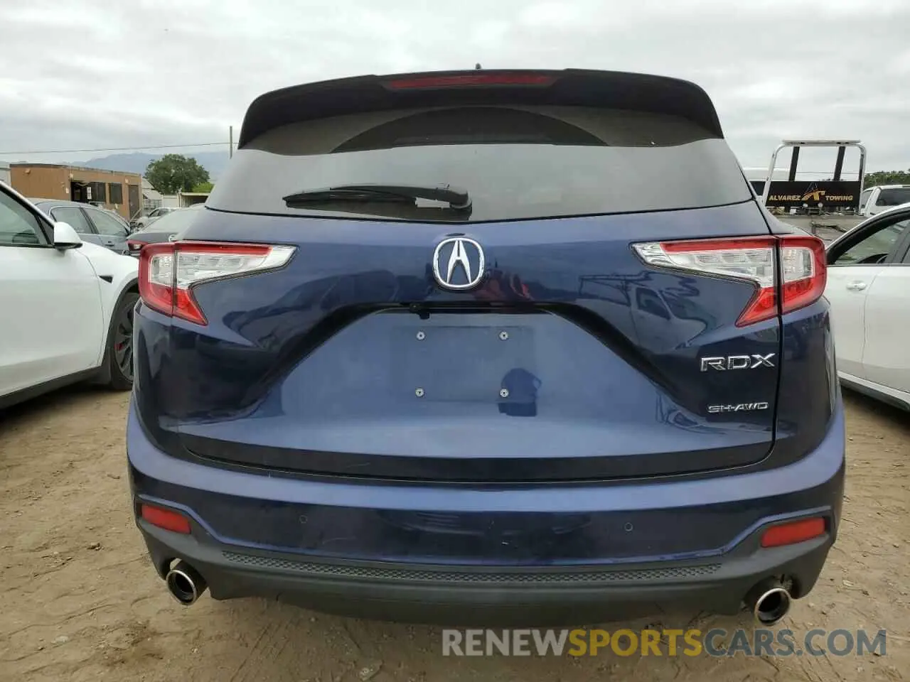 6 fotografías del automóvil dañado 5J8TC2H55ML020895 ACURA RDX 2021