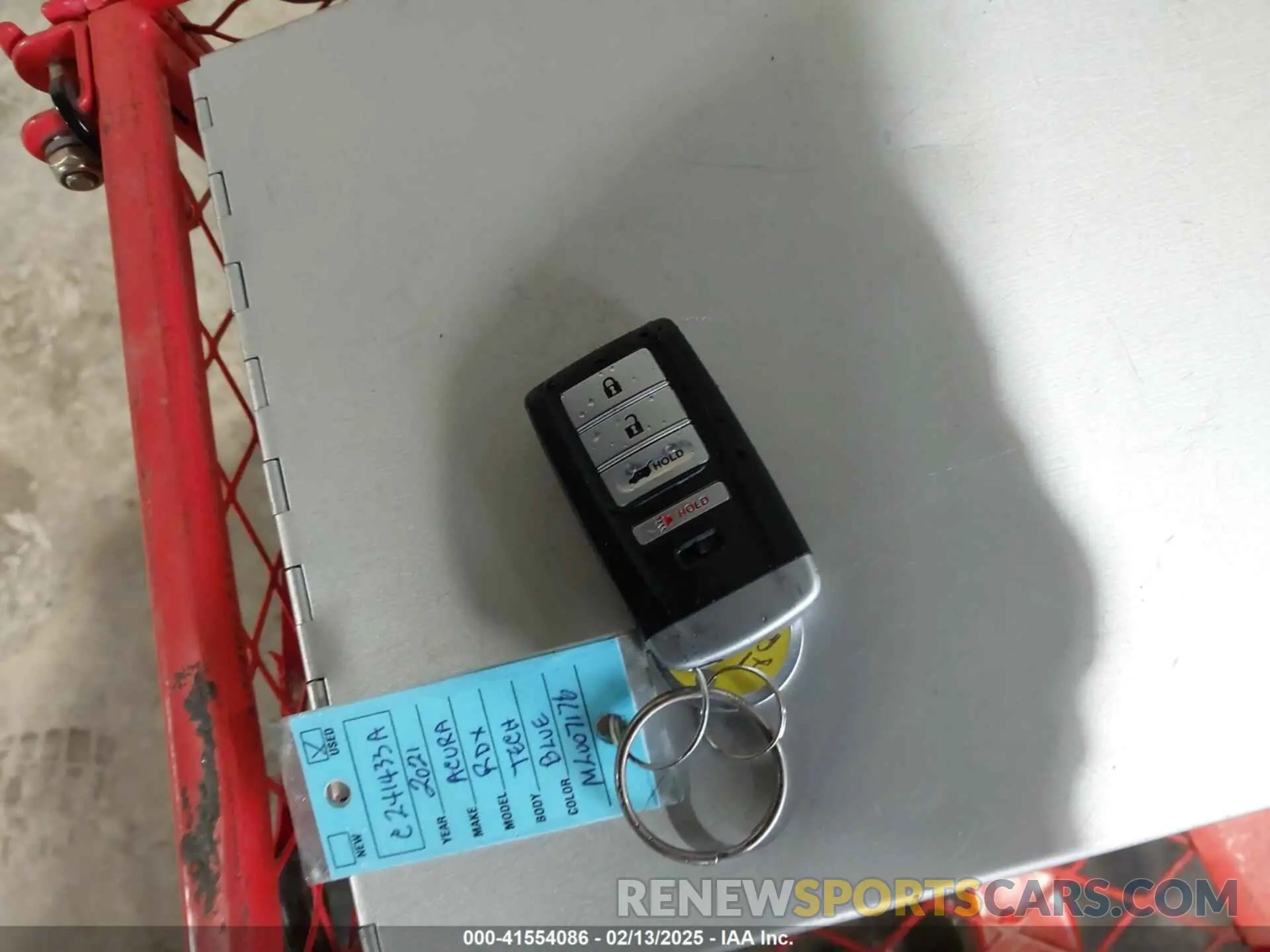 11 fotografías del automóvil dañado 5J8TC2H57ML007176 ACURA RDX 2021