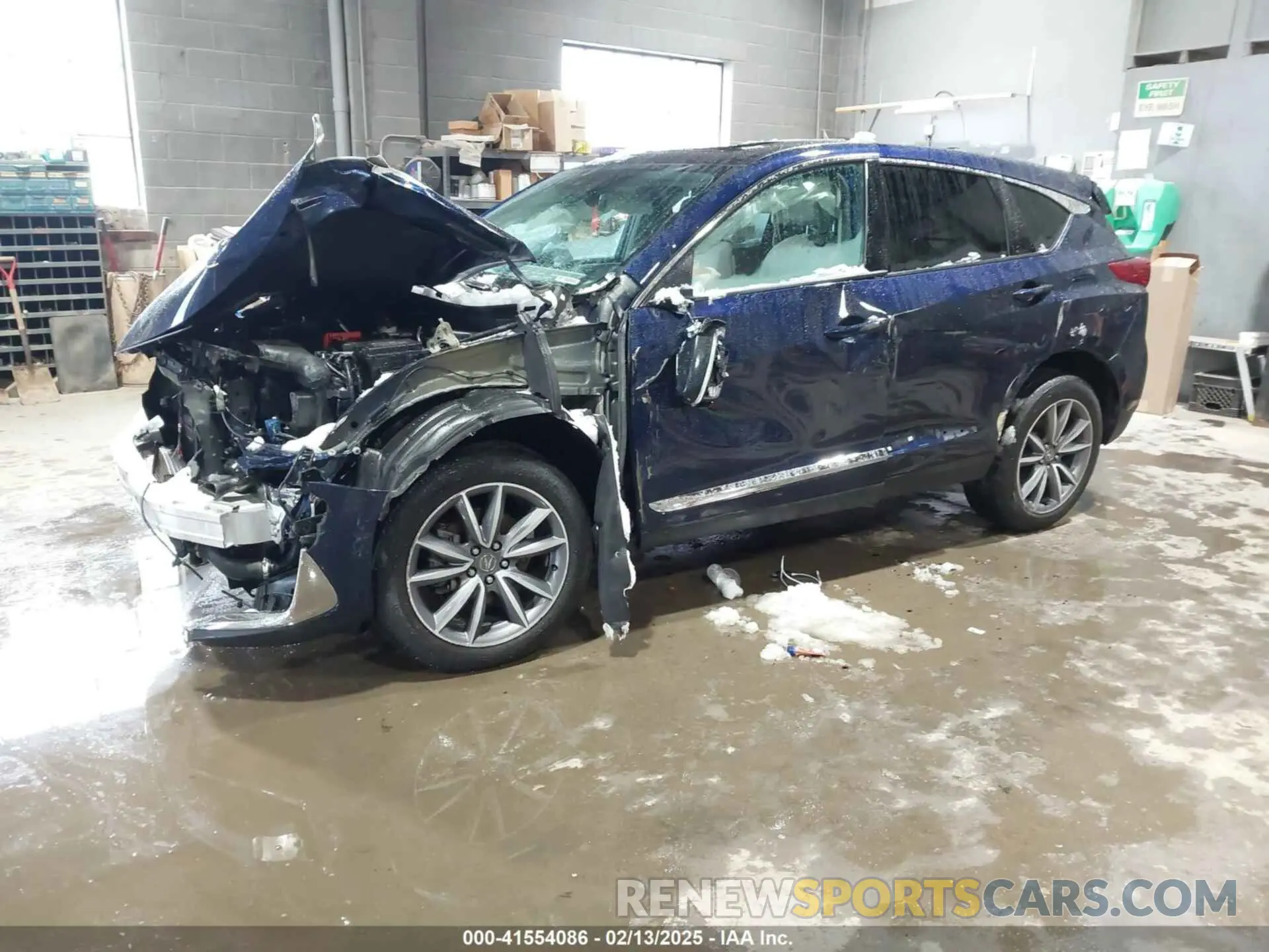 2 fotografías del automóvil dañado 5J8TC2H57ML007176 ACURA RDX 2021