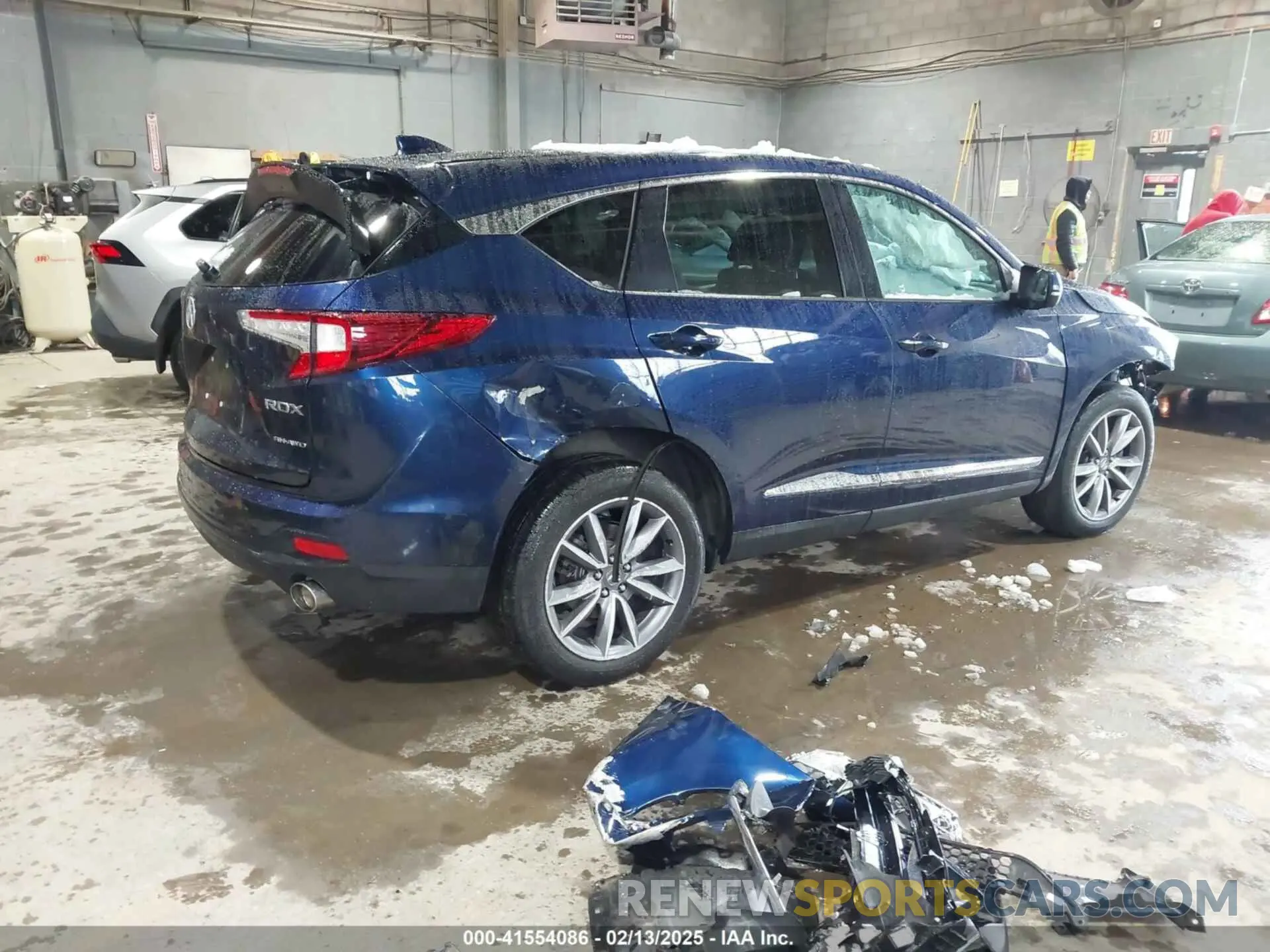 4 fotografías del automóvil dañado 5J8TC2H57ML007176 ACURA RDX 2021