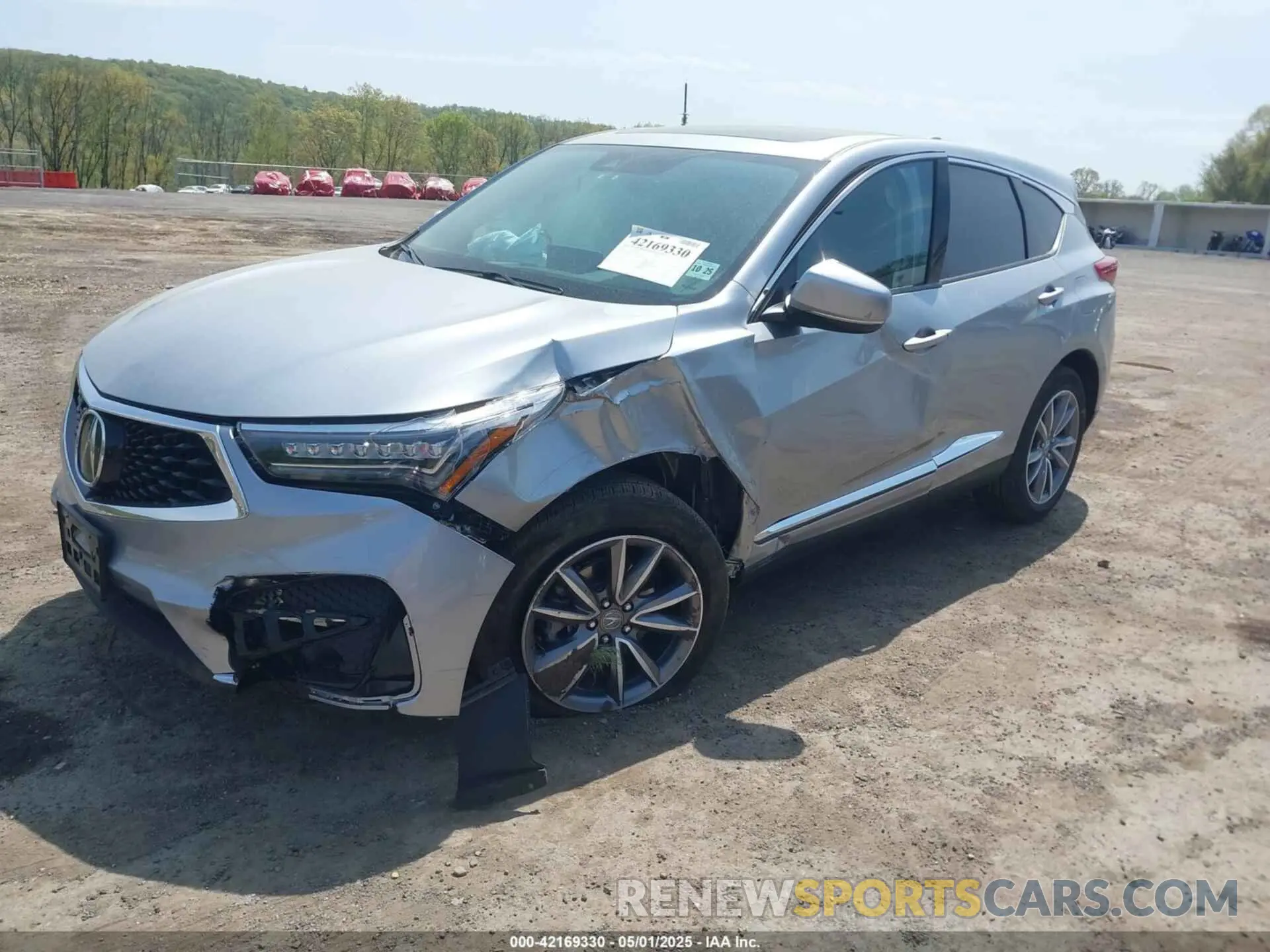 2 fotografías del automóvil dañado 5J8TC2H57ML010790 ACURA RDX 2021