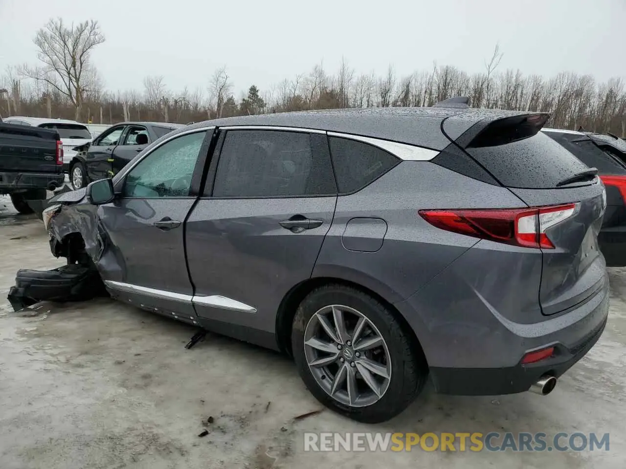2 fotografías del automóvil dañado 5J8TC2H58ML035231 ACURA RDX 2021