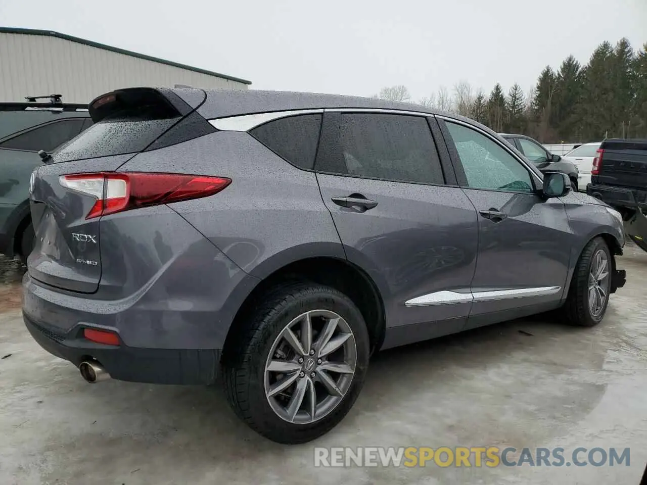 3 fotografías del automóvil dañado 5J8TC2H58ML035231 ACURA RDX 2021