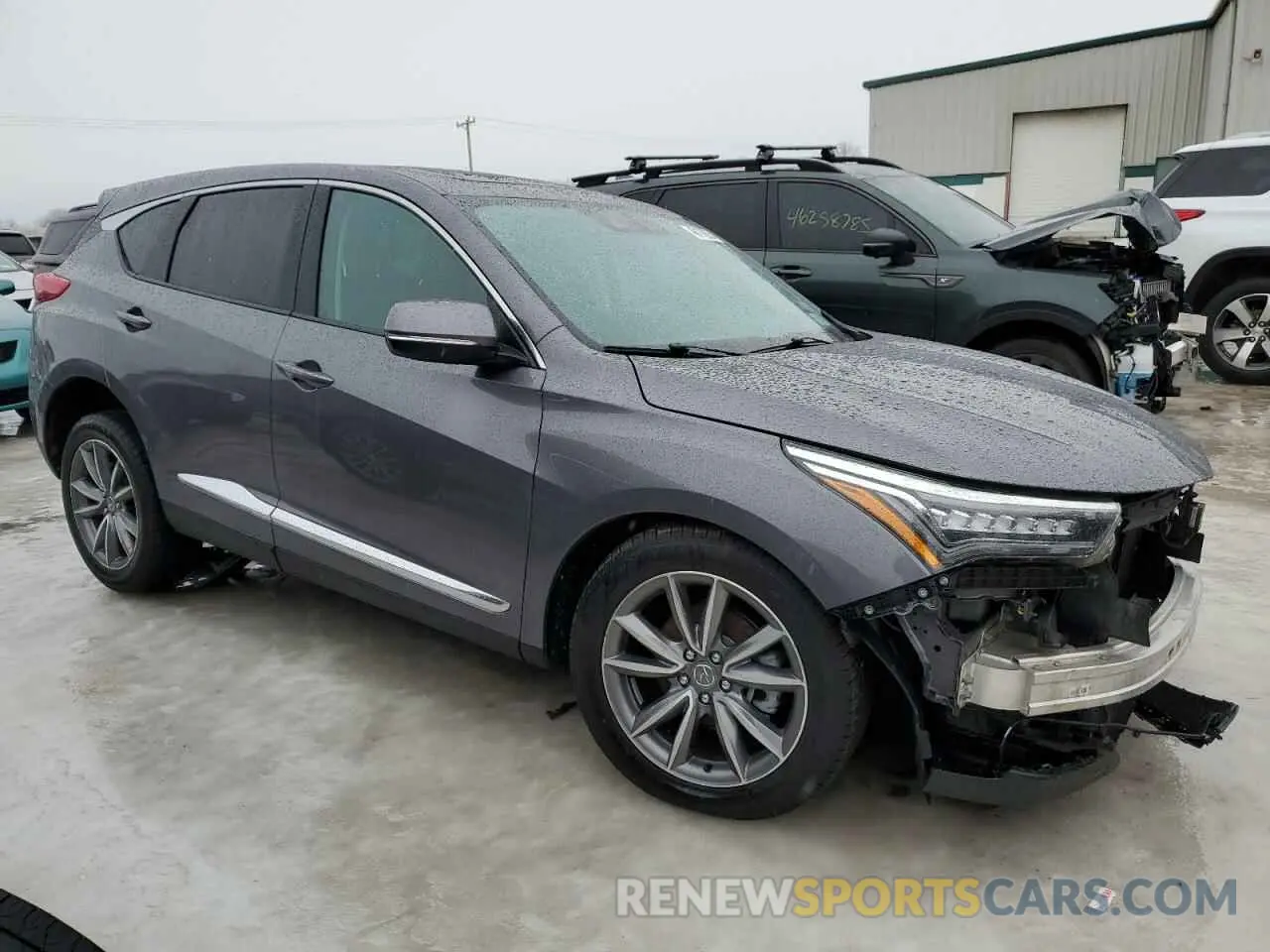 4 fotografías del automóvil dañado 5J8TC2H58ML035231 ACURA RDX 2021