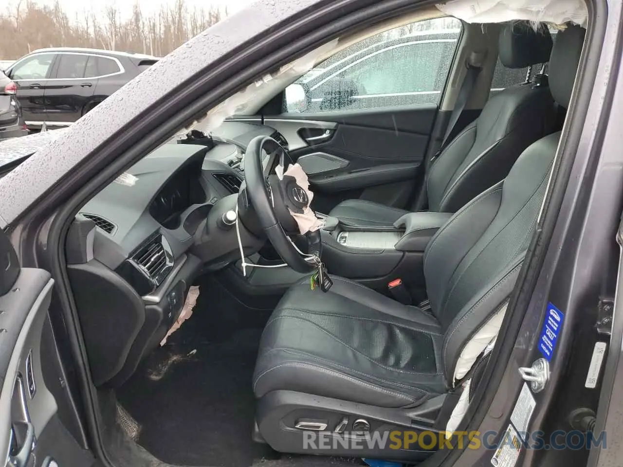 7 fotografías del automóvil dañado 5J8TC2H58ML035231 ACURA RDX 2021