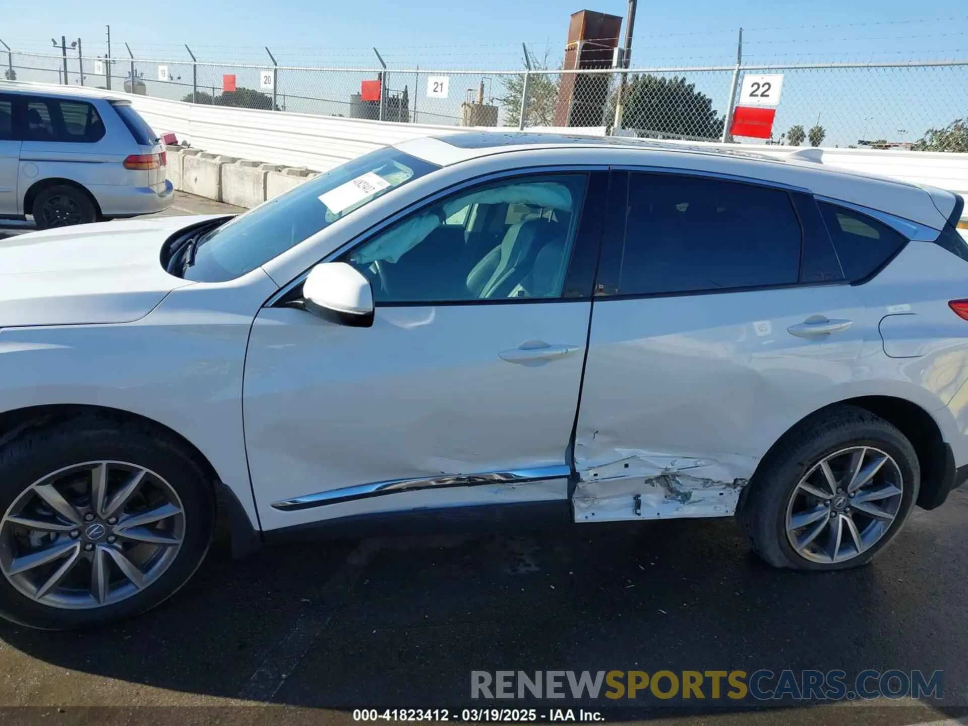 6 fotografías del automóvil dañado 5J8TC2H5XML019533 ACURA RDX 2021