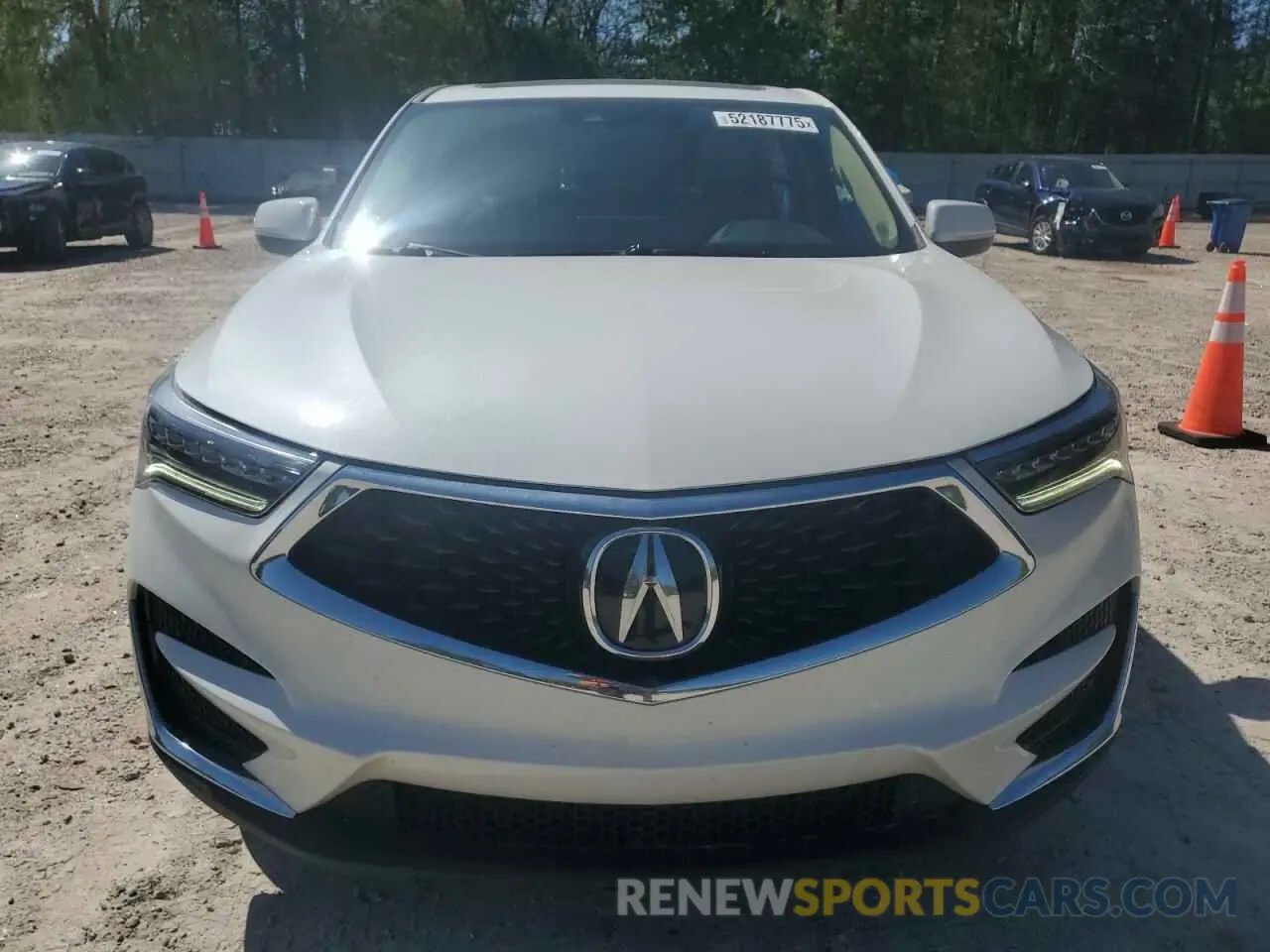 5 fotografías del automóvil dañado 5J8TC2H5XML046781 ACURA RDX 2021