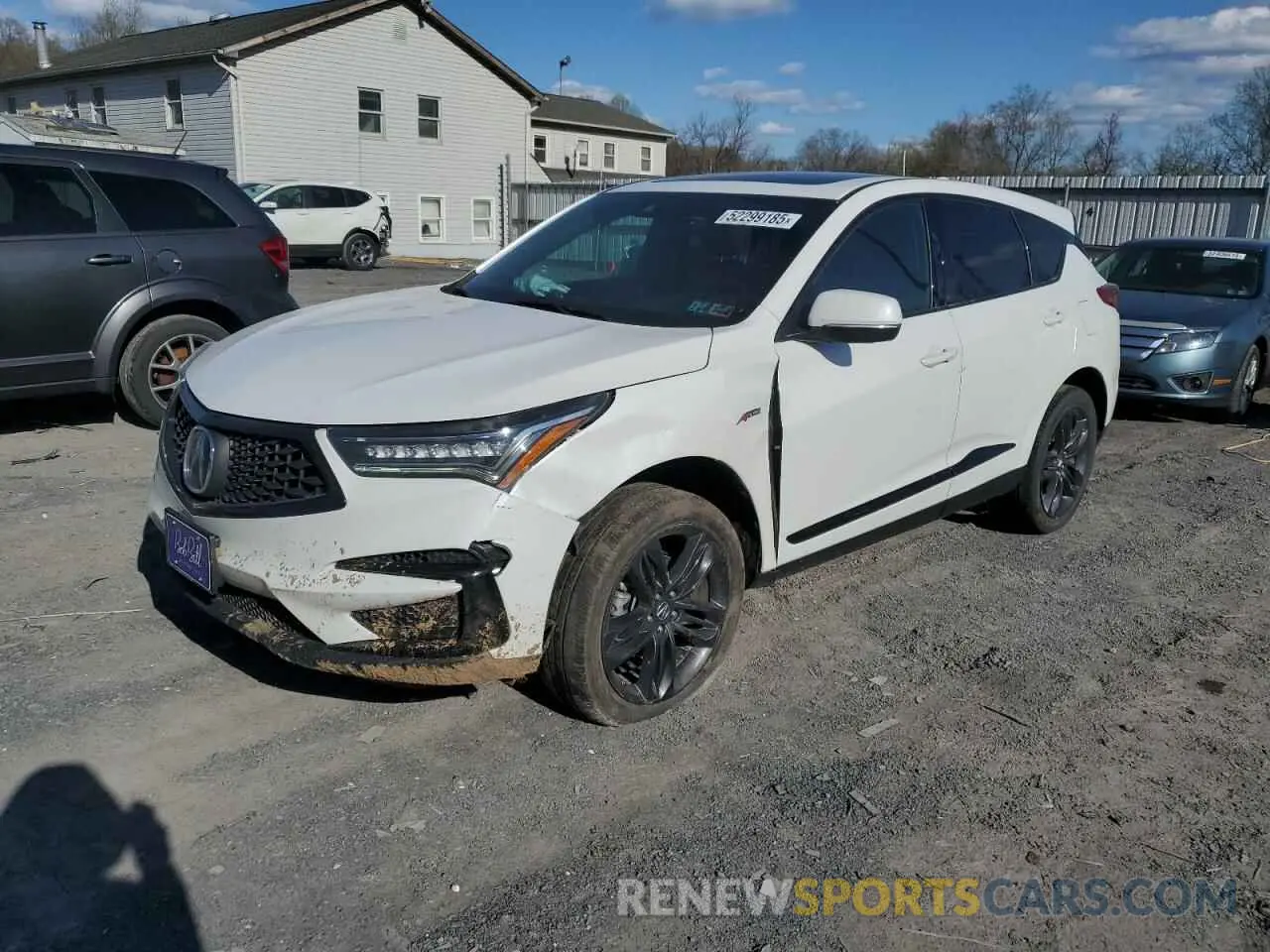 1 fotografías del automóvil dañado 5J8TC2H60ML031795 ACURA RDX 2021