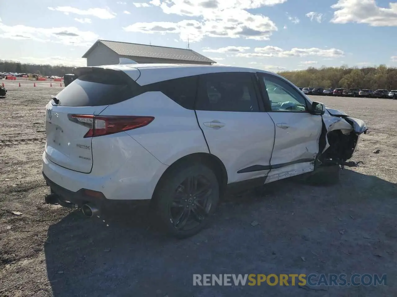 3 fotografías del automóvil dañado 5J8TC2H60ML031795 ACURA RDX 2021