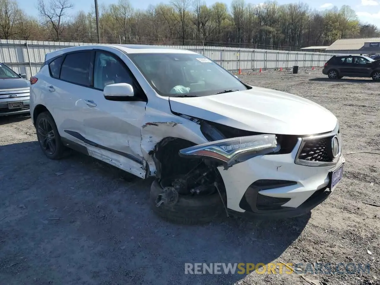 4 fotografías del automóvil dañado 5J8TC2H60ML031795 ACURA RDX 2021