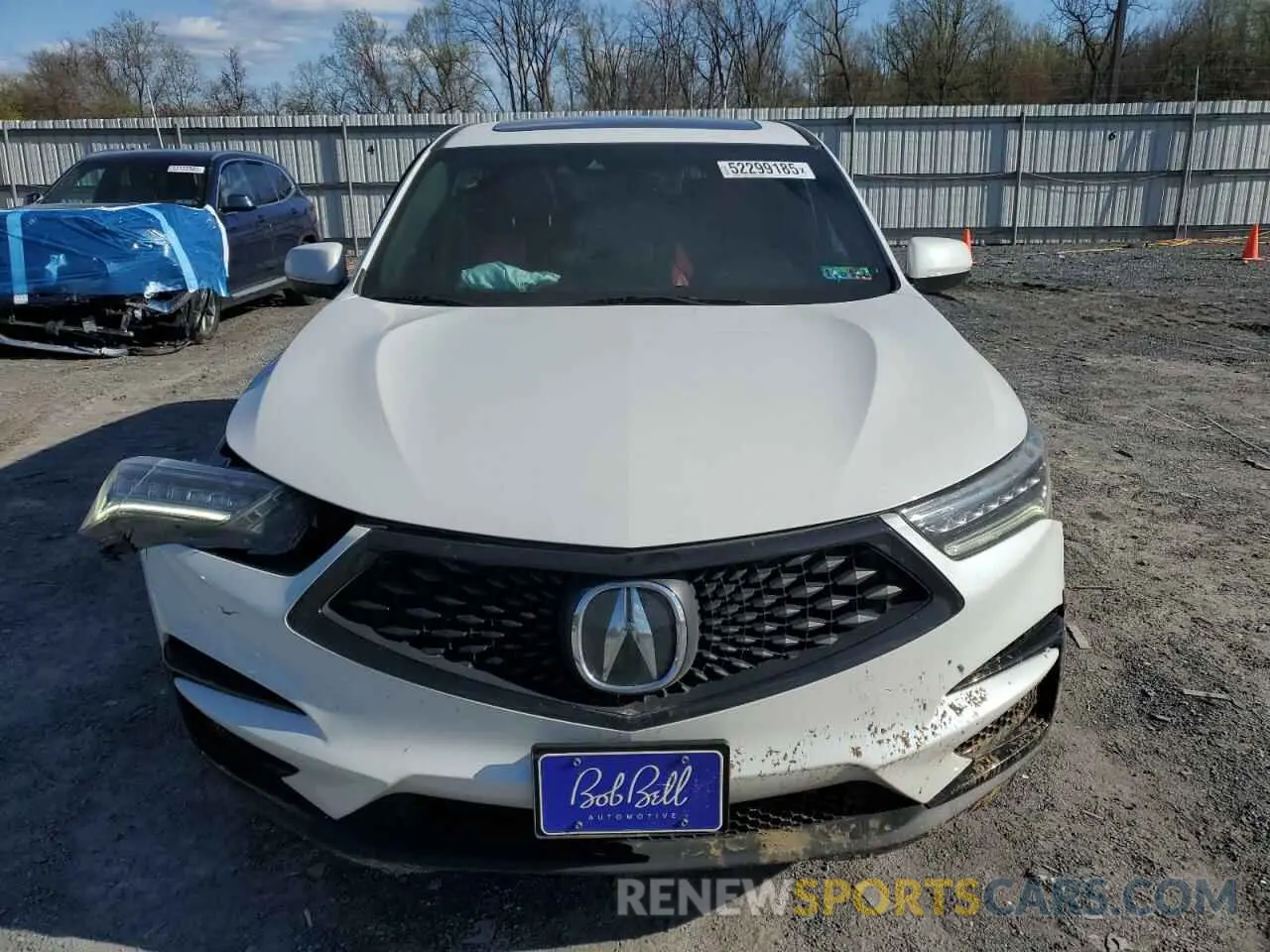 5 fotografías del automóvil dañado 5J8TC2H60ML031795 ACURA RDX 2021