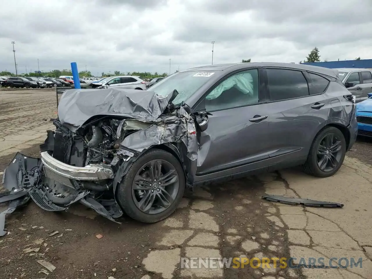 1 fotografías del automóvil dañado 5J8TC2H61ML018506 ACURA RDX 2021