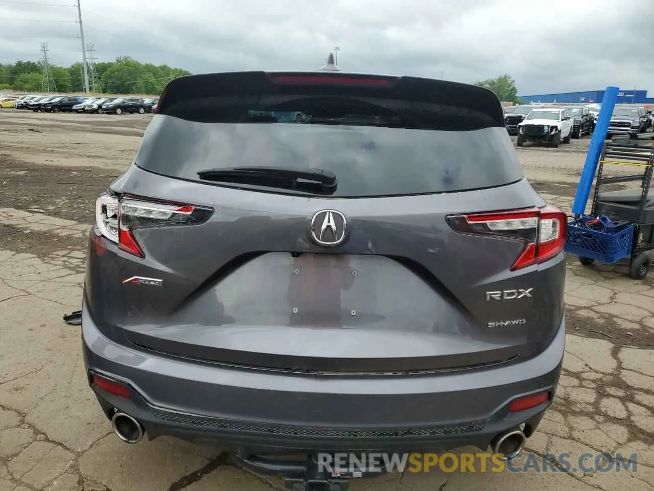 6 fotografías del automóvil dañado 5J8TC2H61ML018506 ACURA RDX 2021