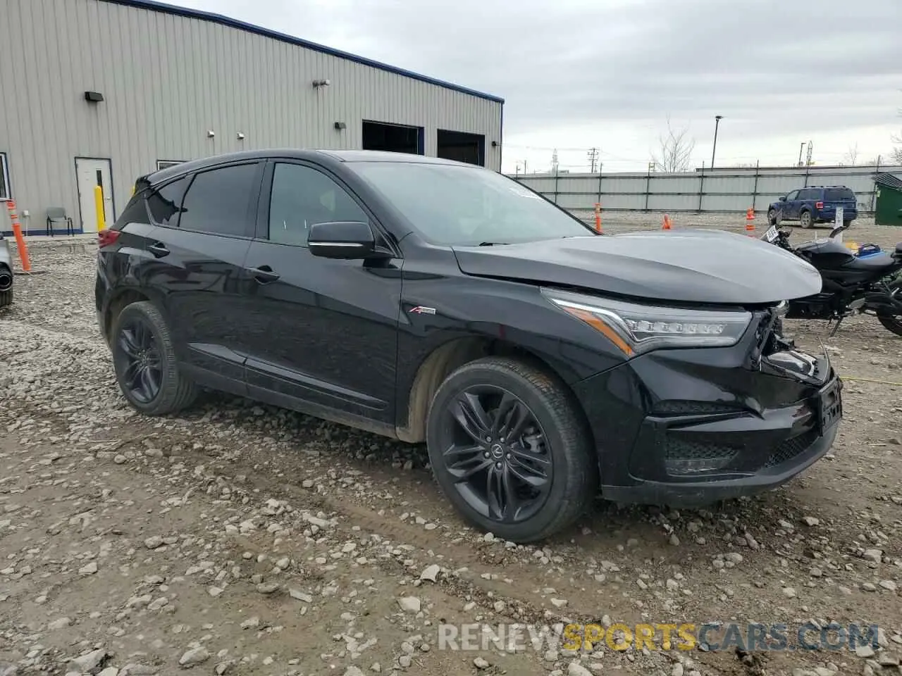 4 fotografías del automóvil dañado 5J8TC2H61ML040764 ACURA RDX 2021