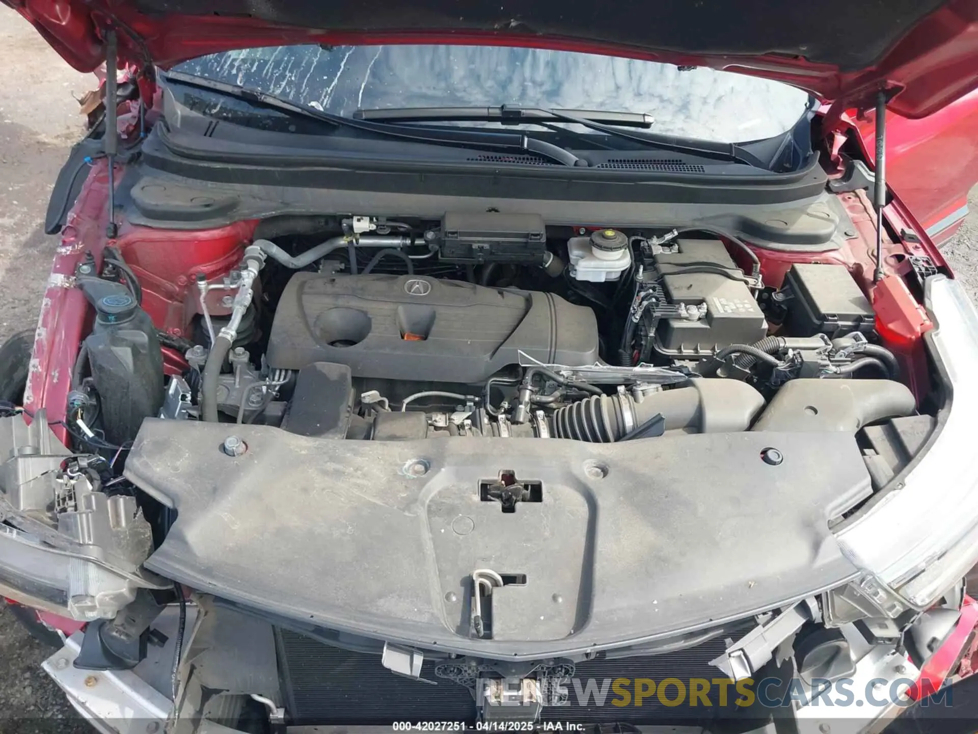 10 fotografías del automóvil dañado 5J8TC2H62ML035346 ACURA RDX 2021