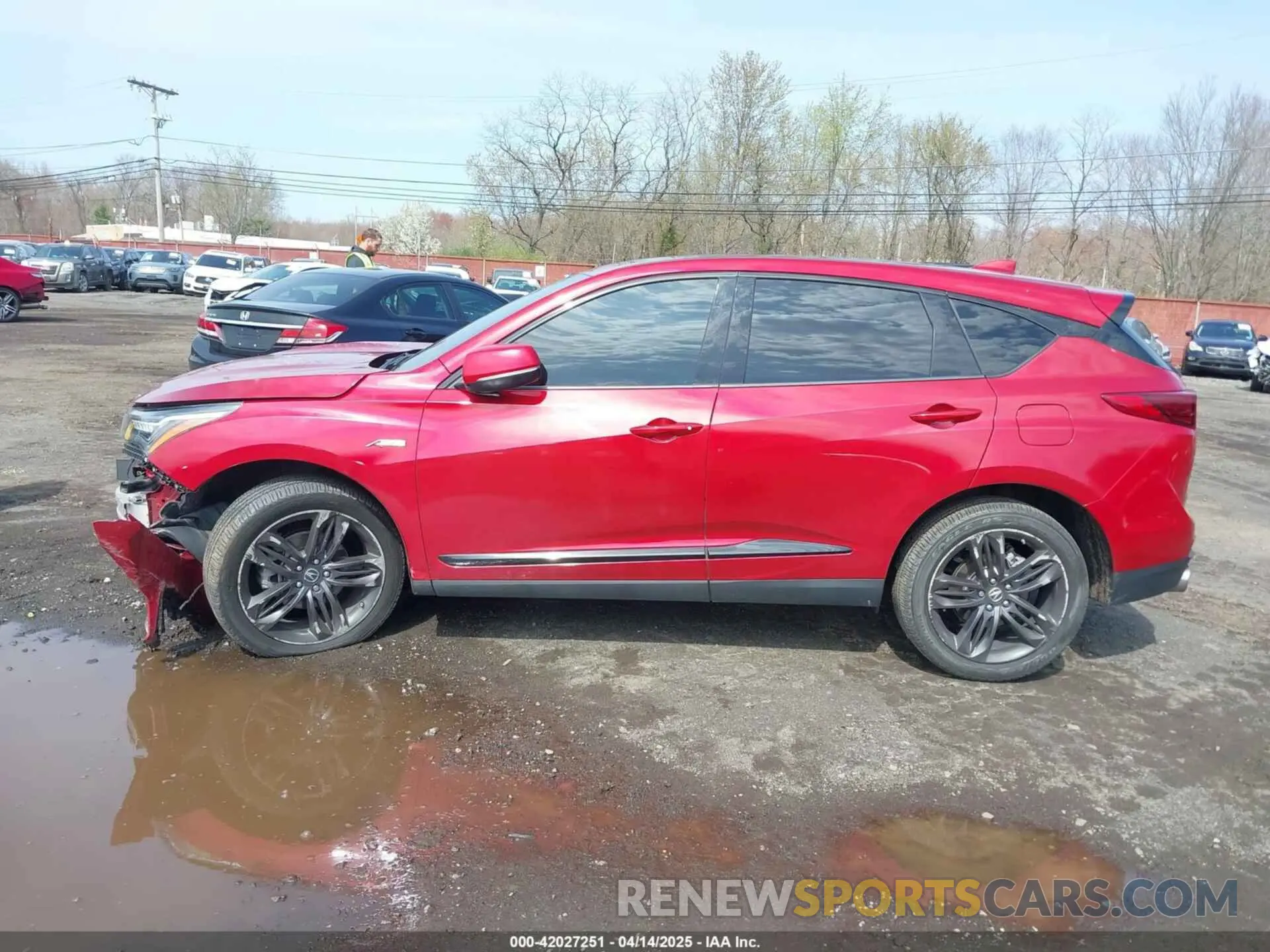 14 fotografías del automóvil dañado 5J8TC2H62ML035346 ACURA RDX 2021