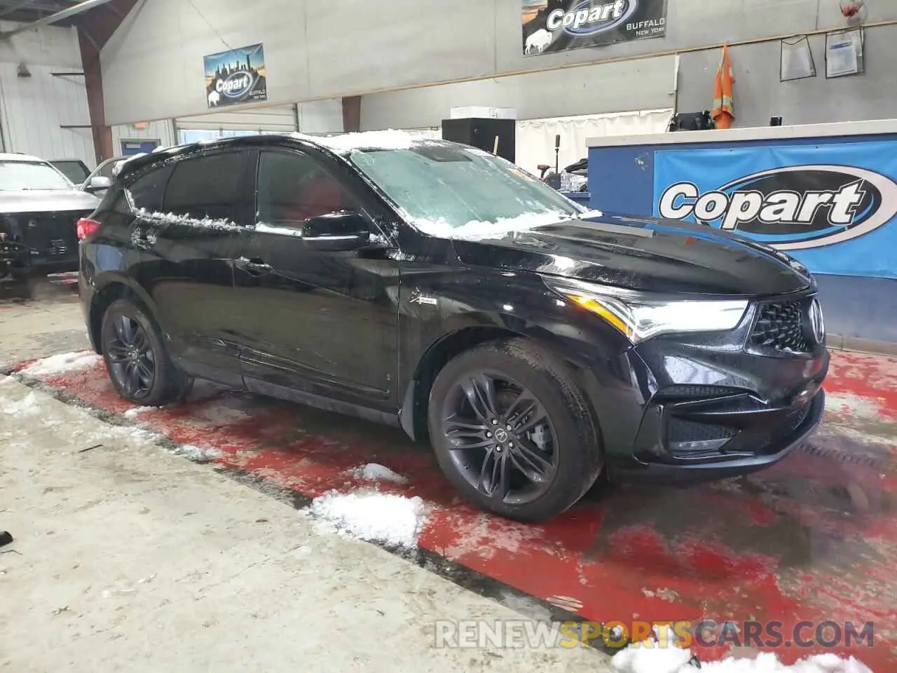 4 fotografías del automóvil dañado 5J8TC2H62ML807697 ACURA RDX 2021