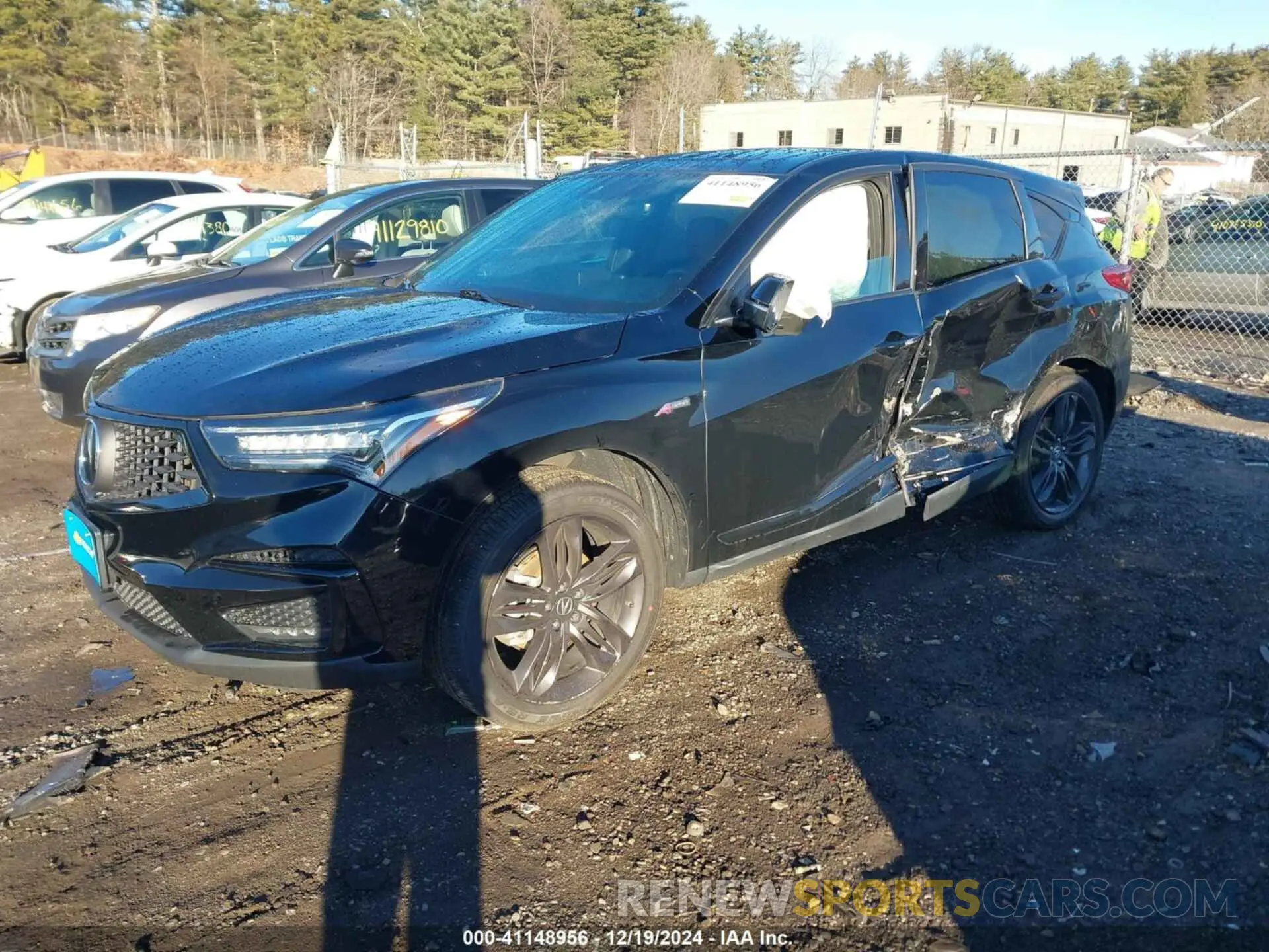 2 fotografías del automóvil dañado 5J8TC2H63ML036036 ACURA RDX 2021