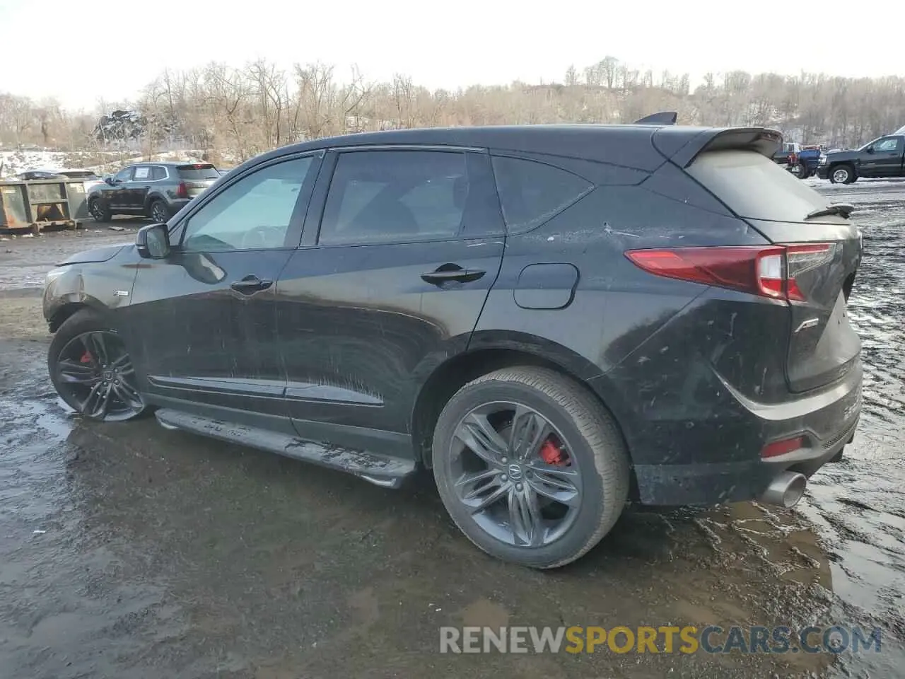 2 fotografías del automóvil dañado 5J8TC2H63ML042502 ACURA RDX 2021