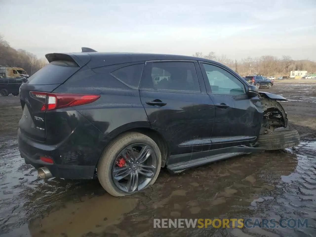 3 fotografías del automóvil dañado 5J8TC2H63ML042502 ACURA RDX 2021