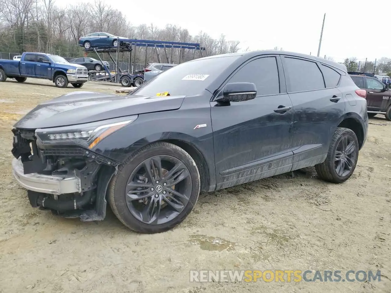 1 fotografías del automóvil dañado 5J8TC2H64ML017432 ACURA RDX 2021