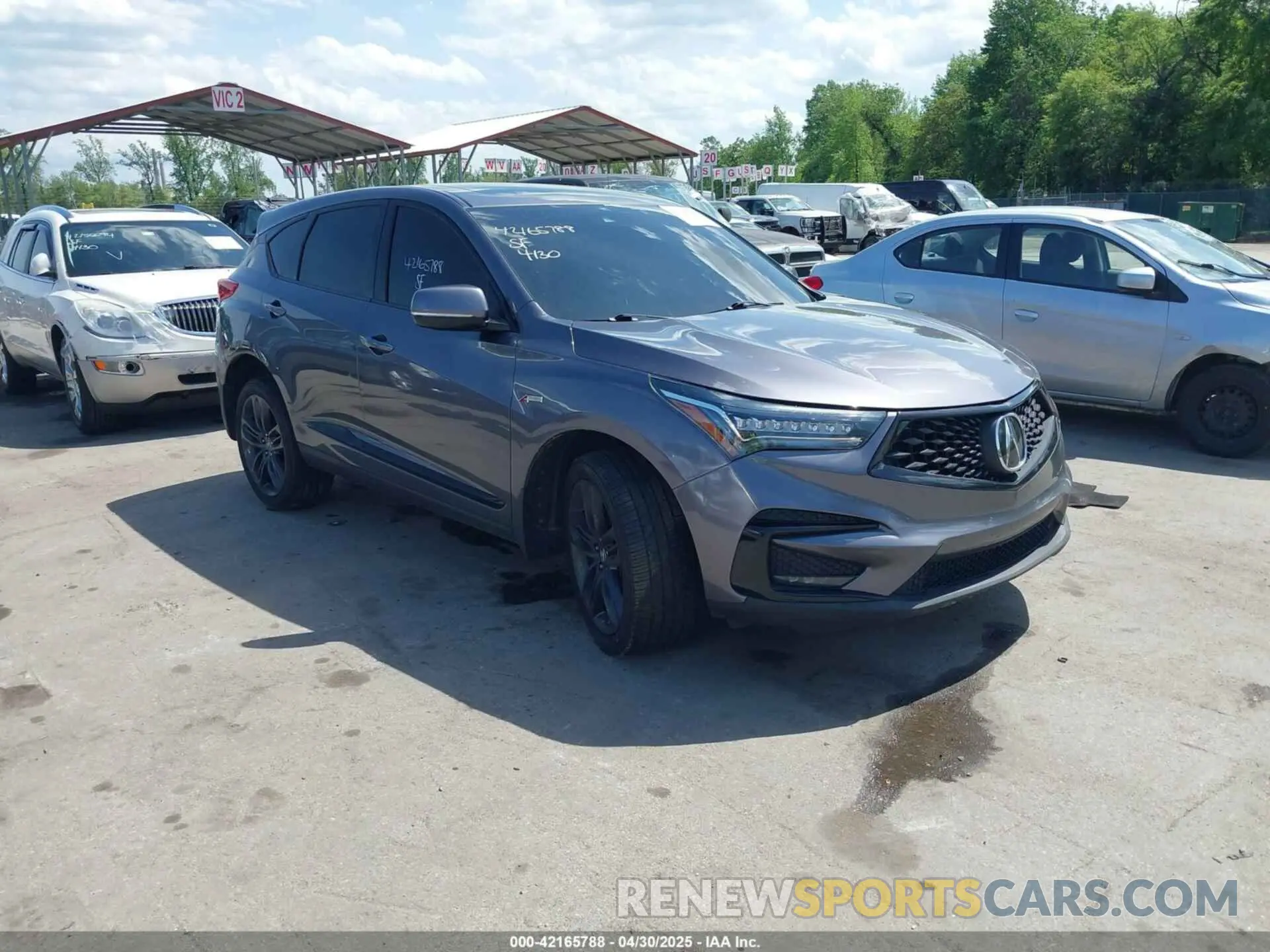 1 fotografías del automóvil dañado 5J8TC2H65ML001269 ACURA RDX 2021